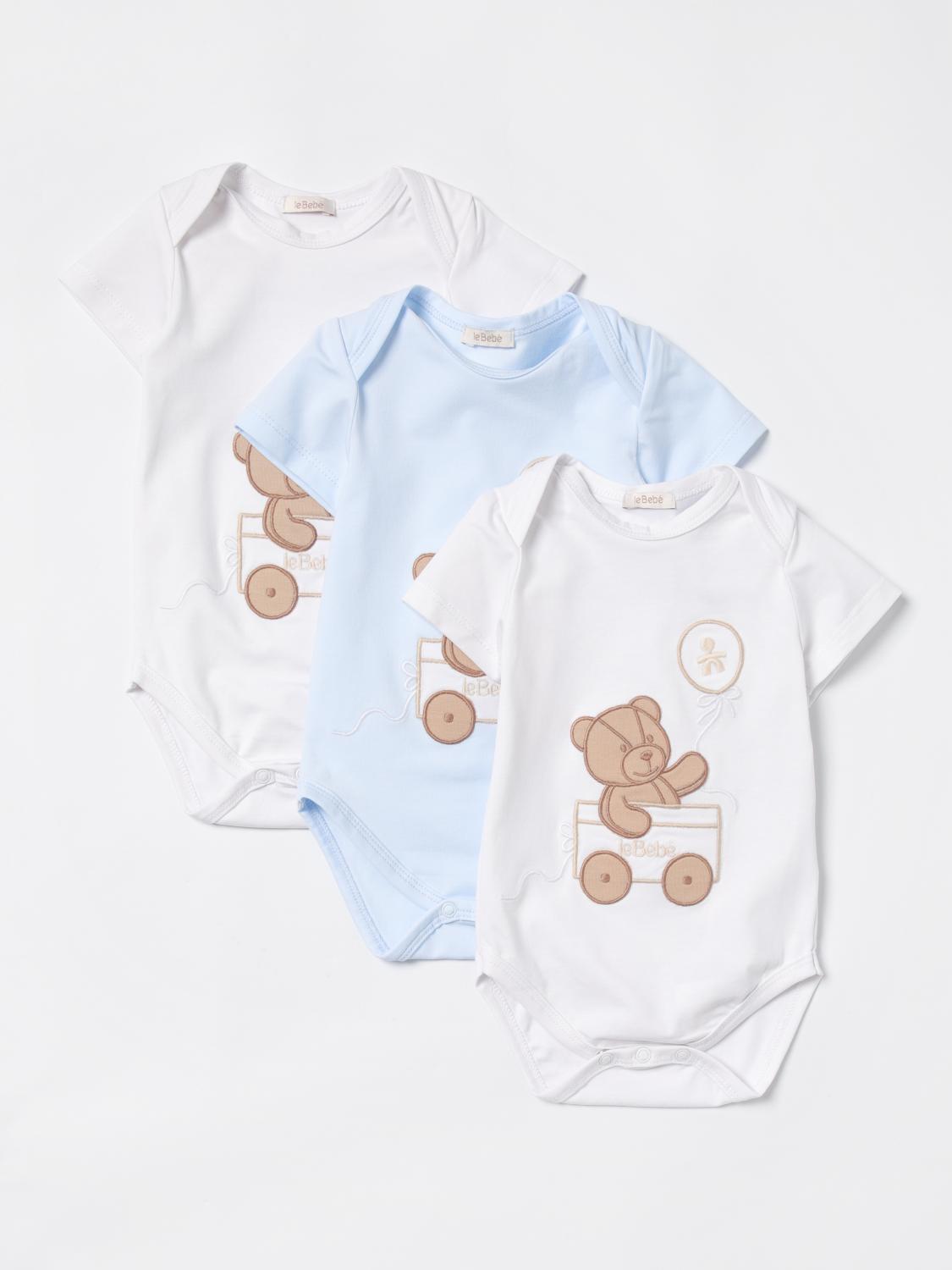 LE BEBE' BODYSUIT: Pack kids Le Bebe', White - Img 1