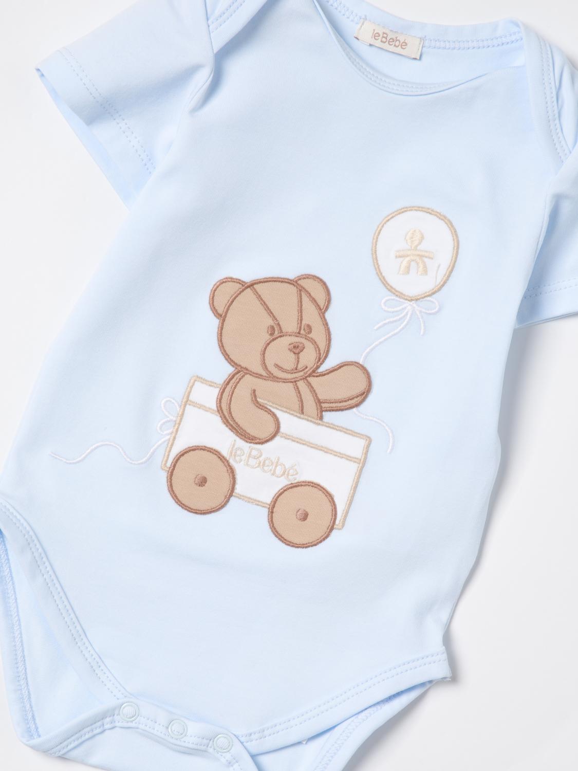 LE BEBE' BODYSUIT: Pack kids Le Bebe', White - Img 3