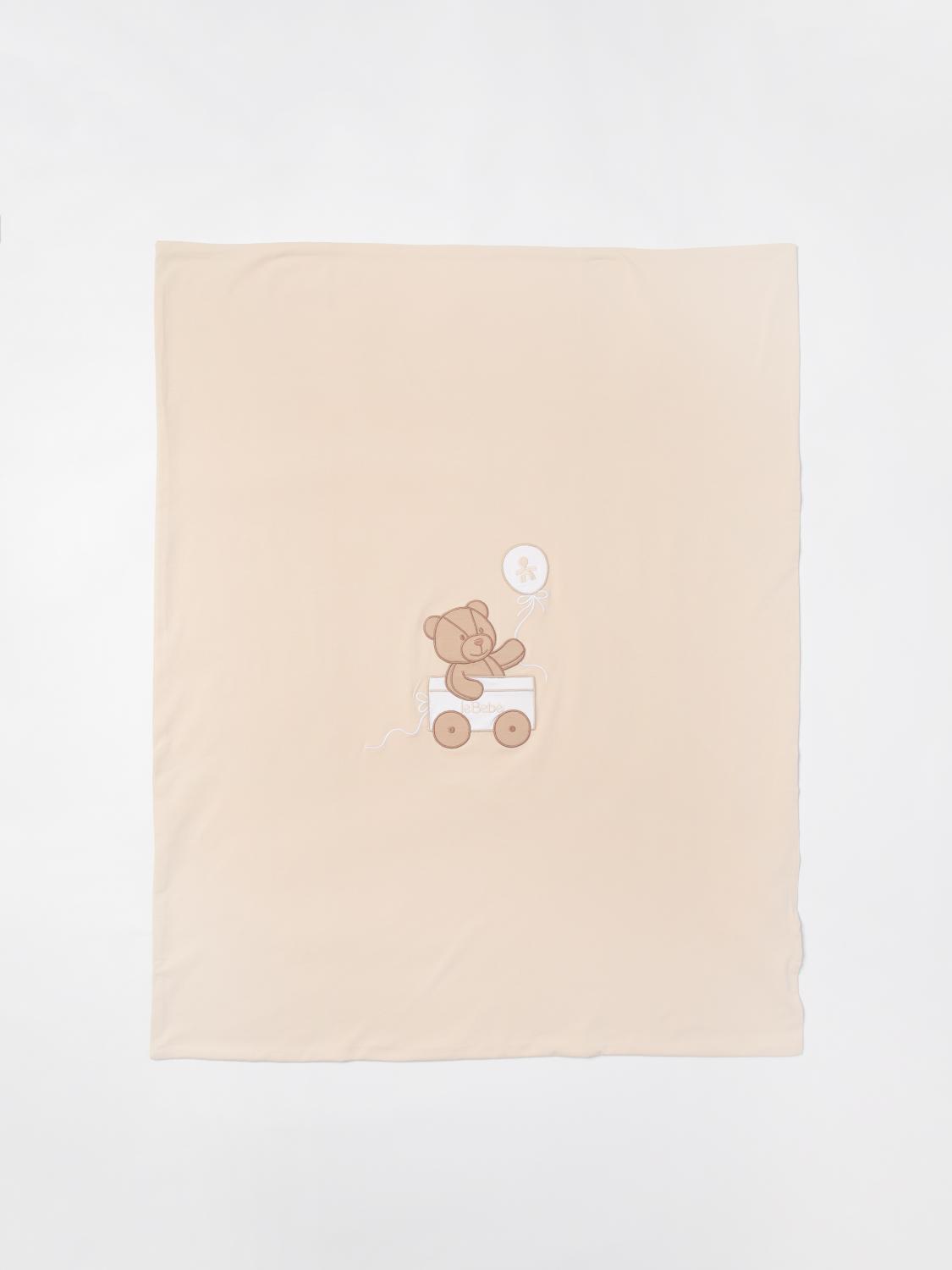 LE BEBE' BLANKET: Blanket kids Le Bebe', Beige - Img 2
