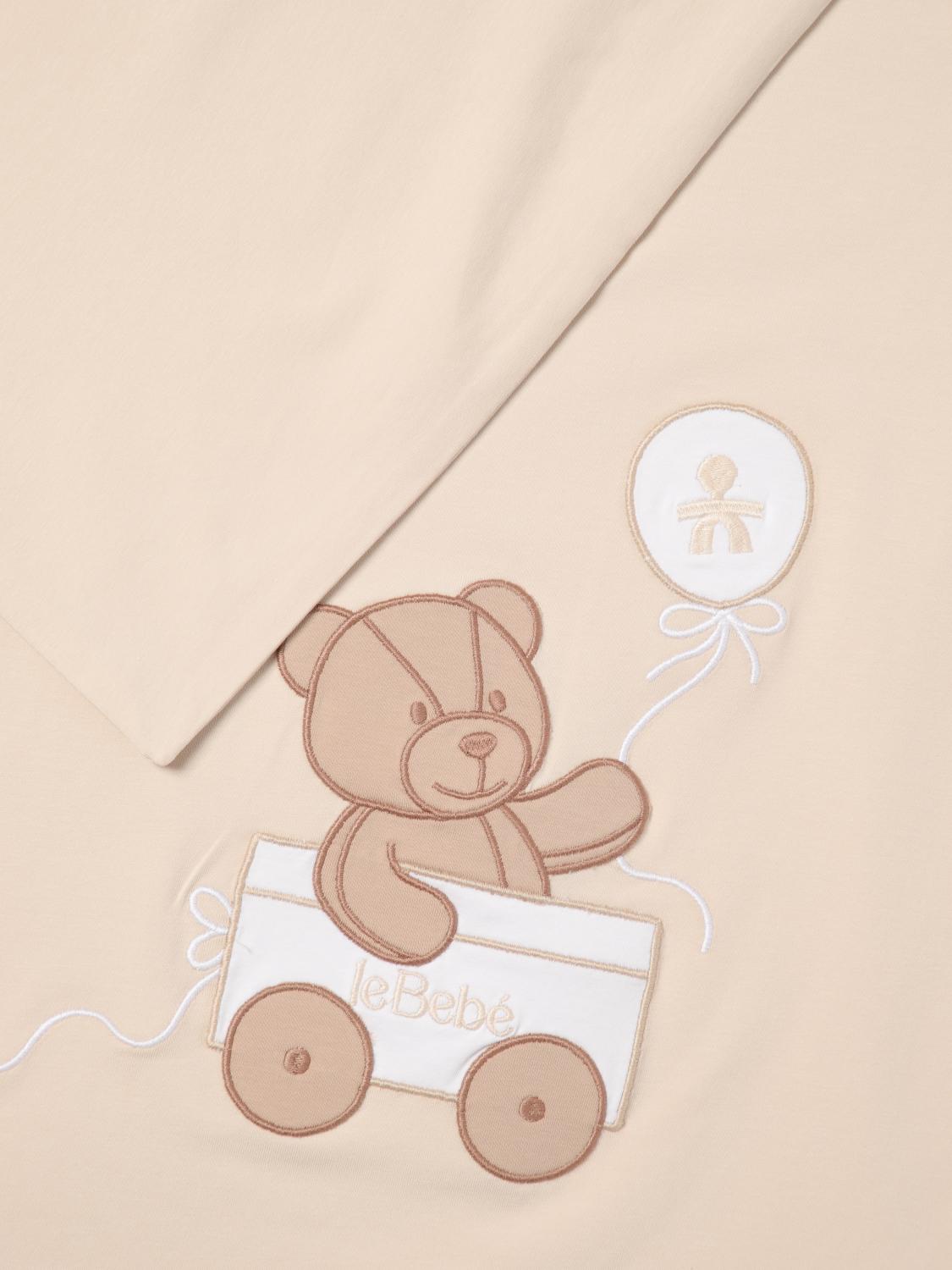 LE BEBE' BLANKET: Blanket kids Le Bebe', Beige - Img 3