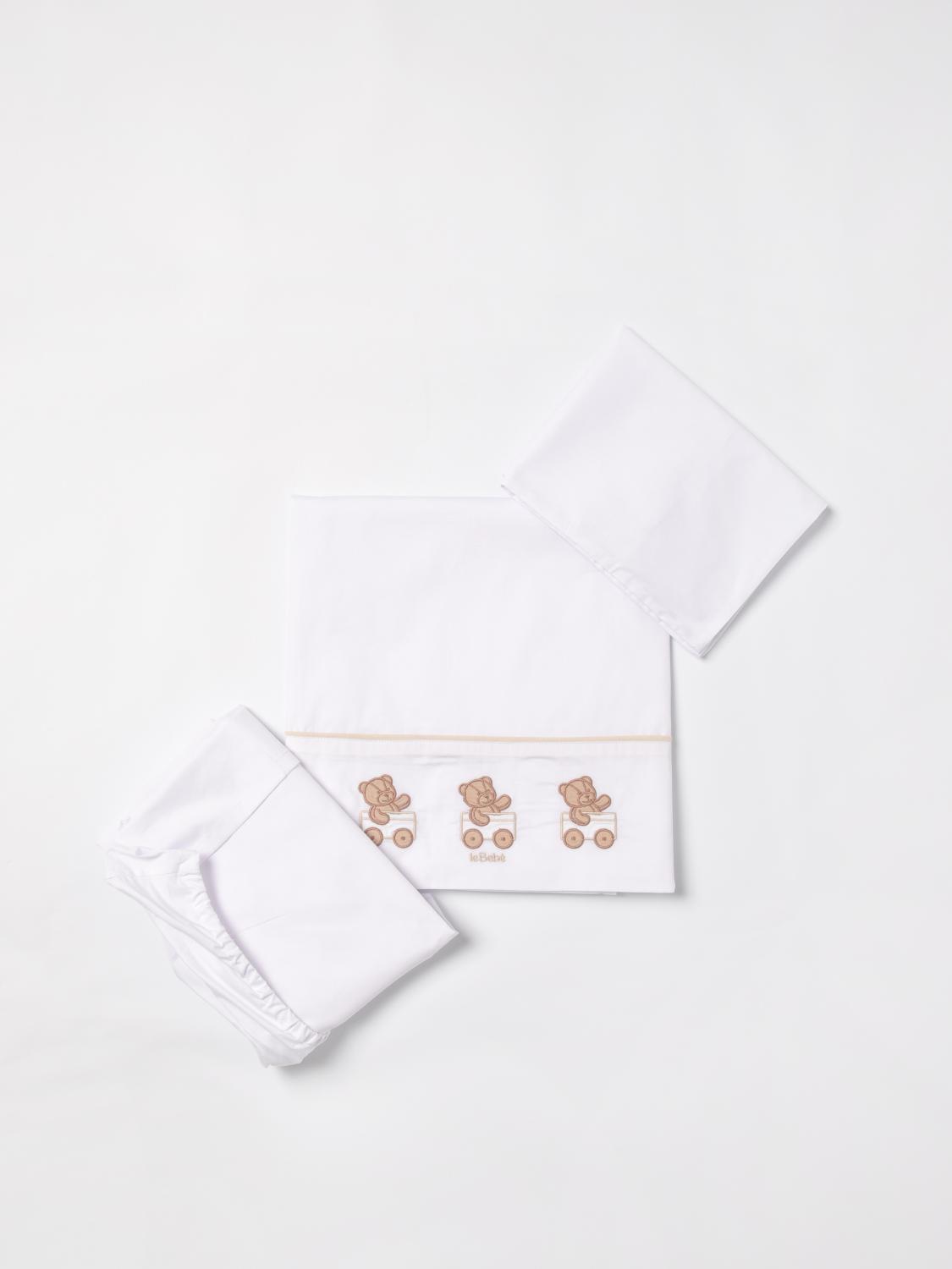 LE BEBE' SHEET: Sheets kids Le Bebe', White - Img 1