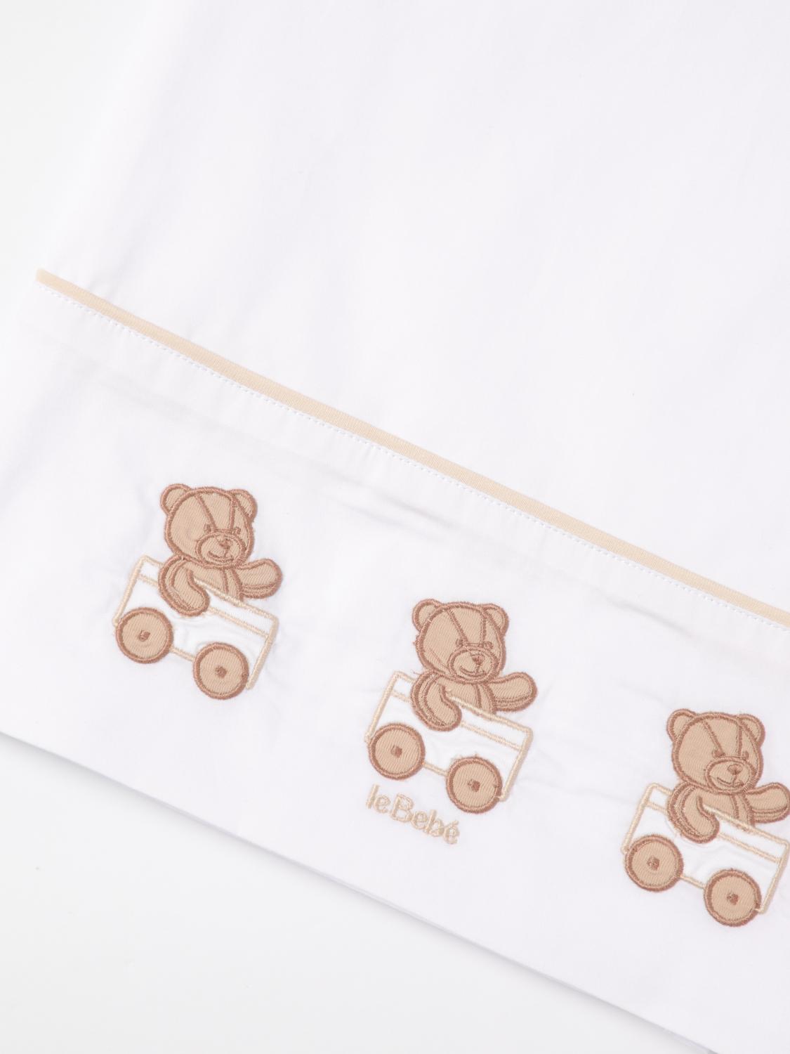 LE BEBE' SHEET: Sheets kids Le Bebe', White - Img 2