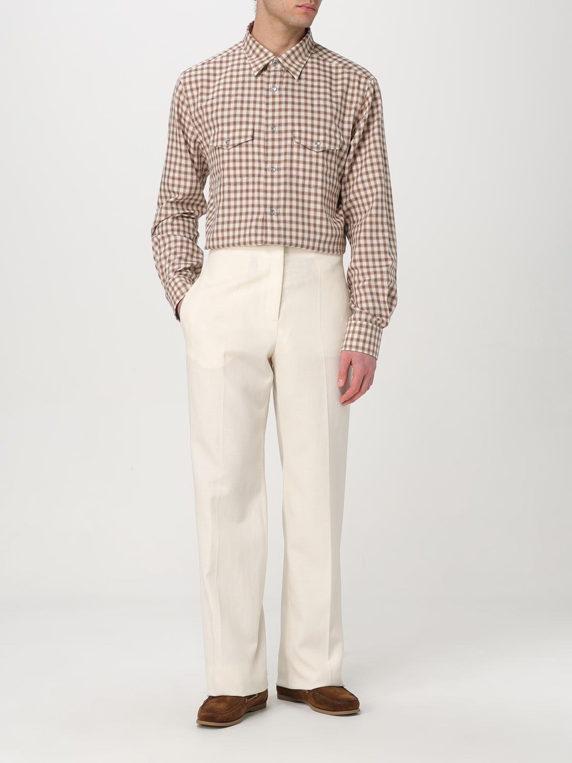 TOM FORD HEMD: Hemd herren Tom Ford, Braun - Img 2