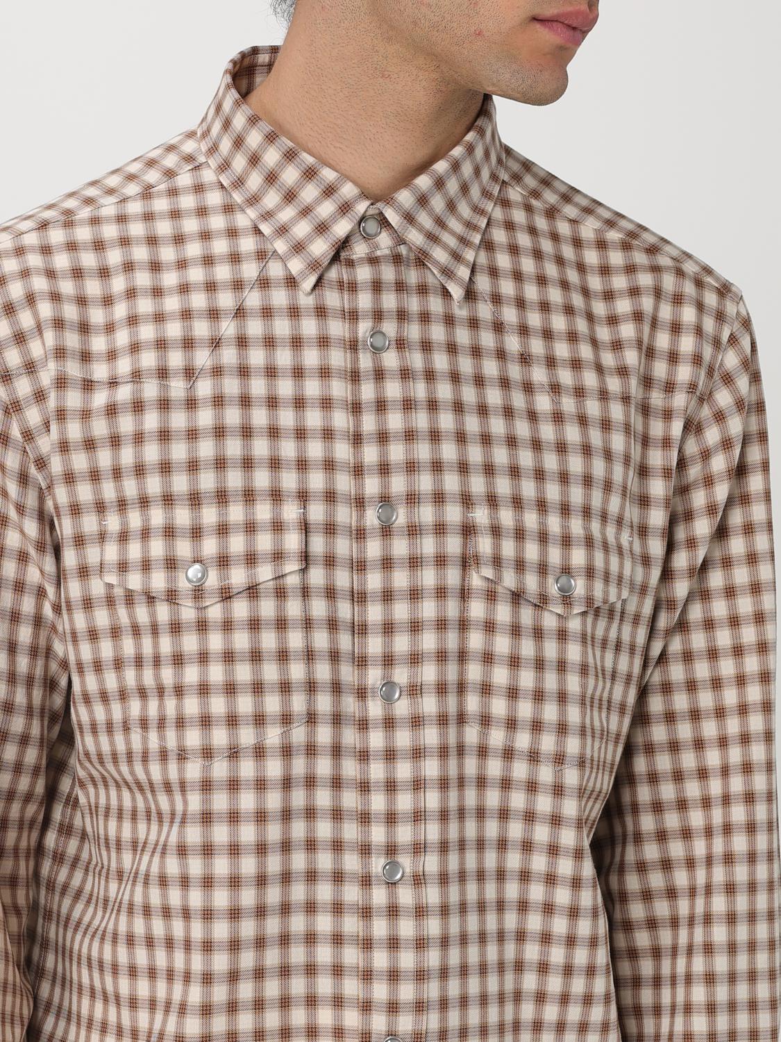 TOM FORD HEMD: Hemd herren Tom Ford, Braun - Img 5