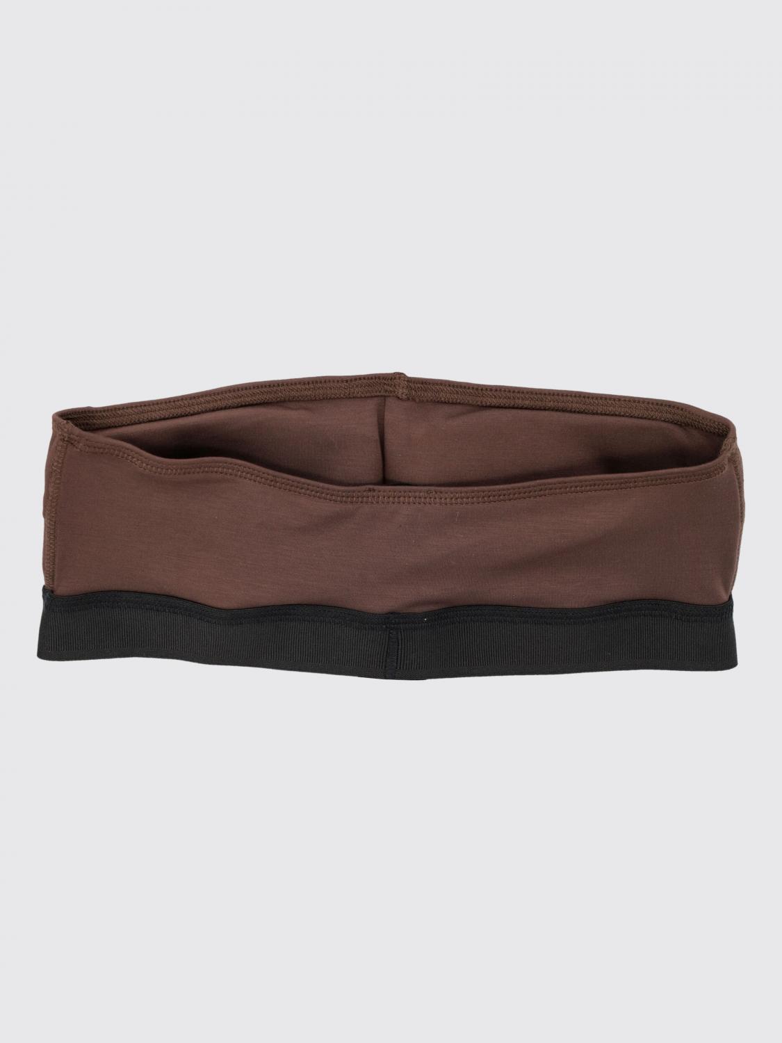 TOM FORD INTIMO: Reggiseno a fascia in modal con logo Tom Ford, Marrone - Img 2