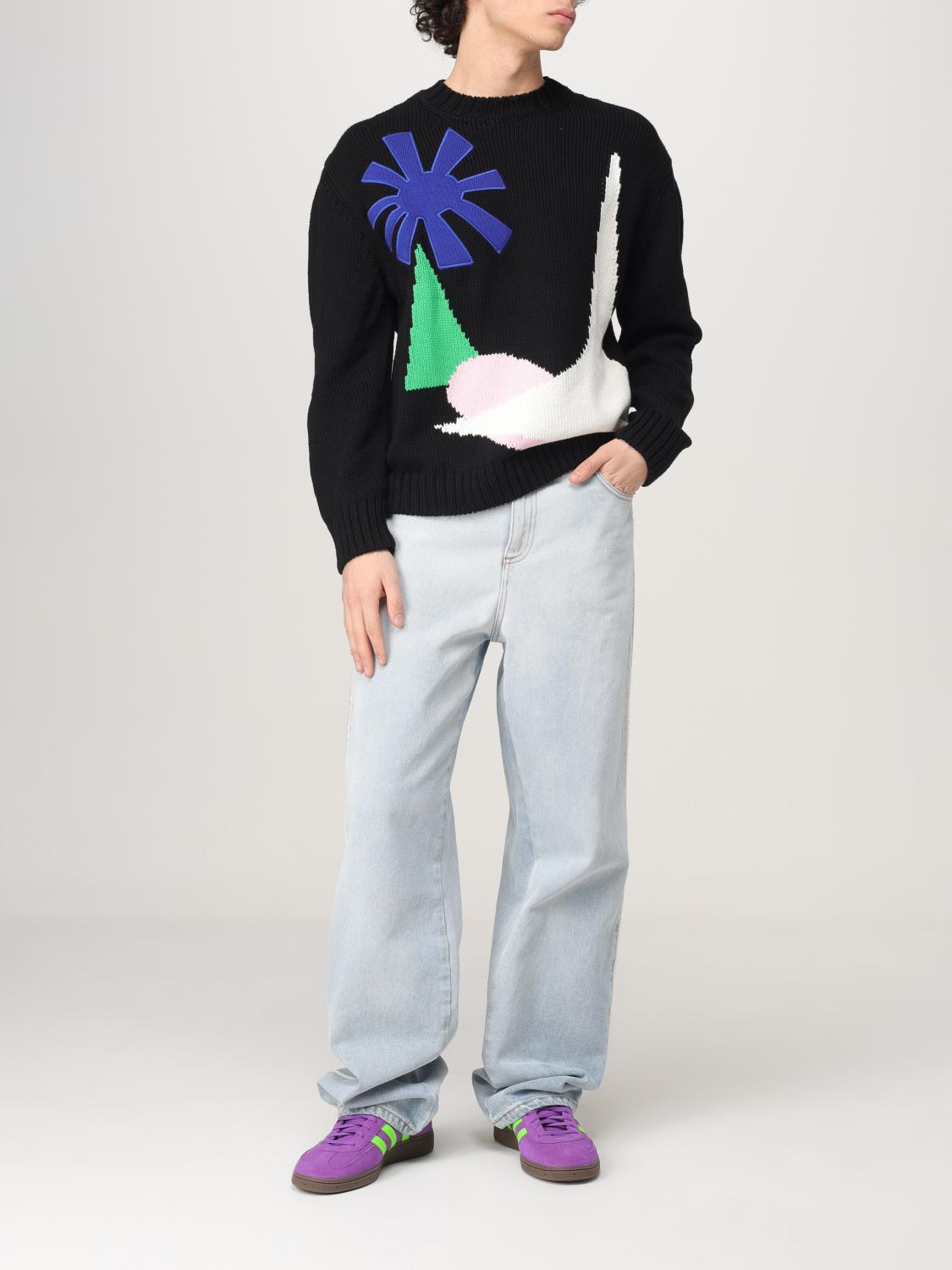 MSGM JERSEY: Jersey hombre MSGM, Negro - Img 2