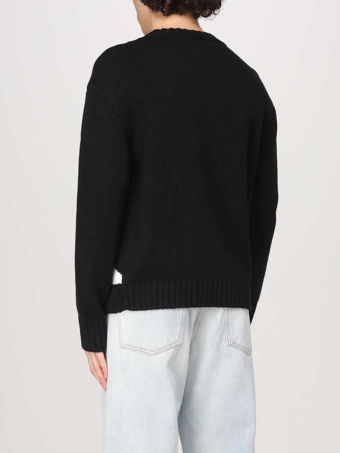 MSGM JERSEY: Jersey hombre MSGM, Negro - Img 3
