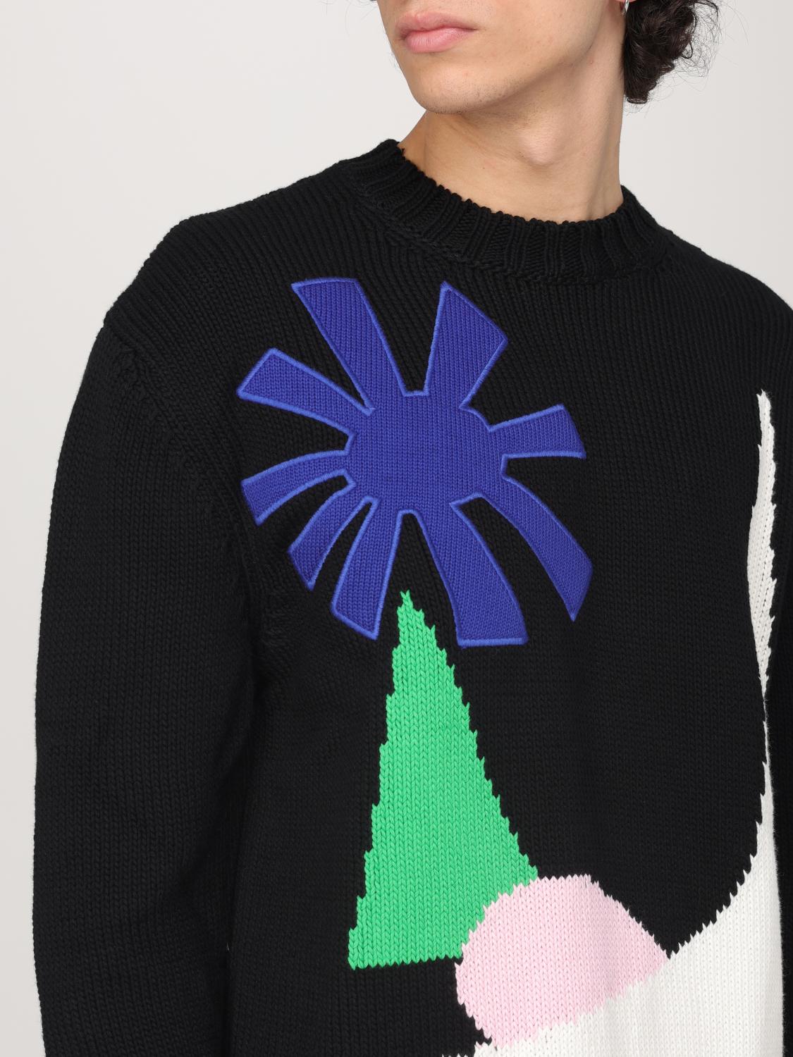 MSGM JERSEY: Jersey hombre MSGM, Negro - Img 4