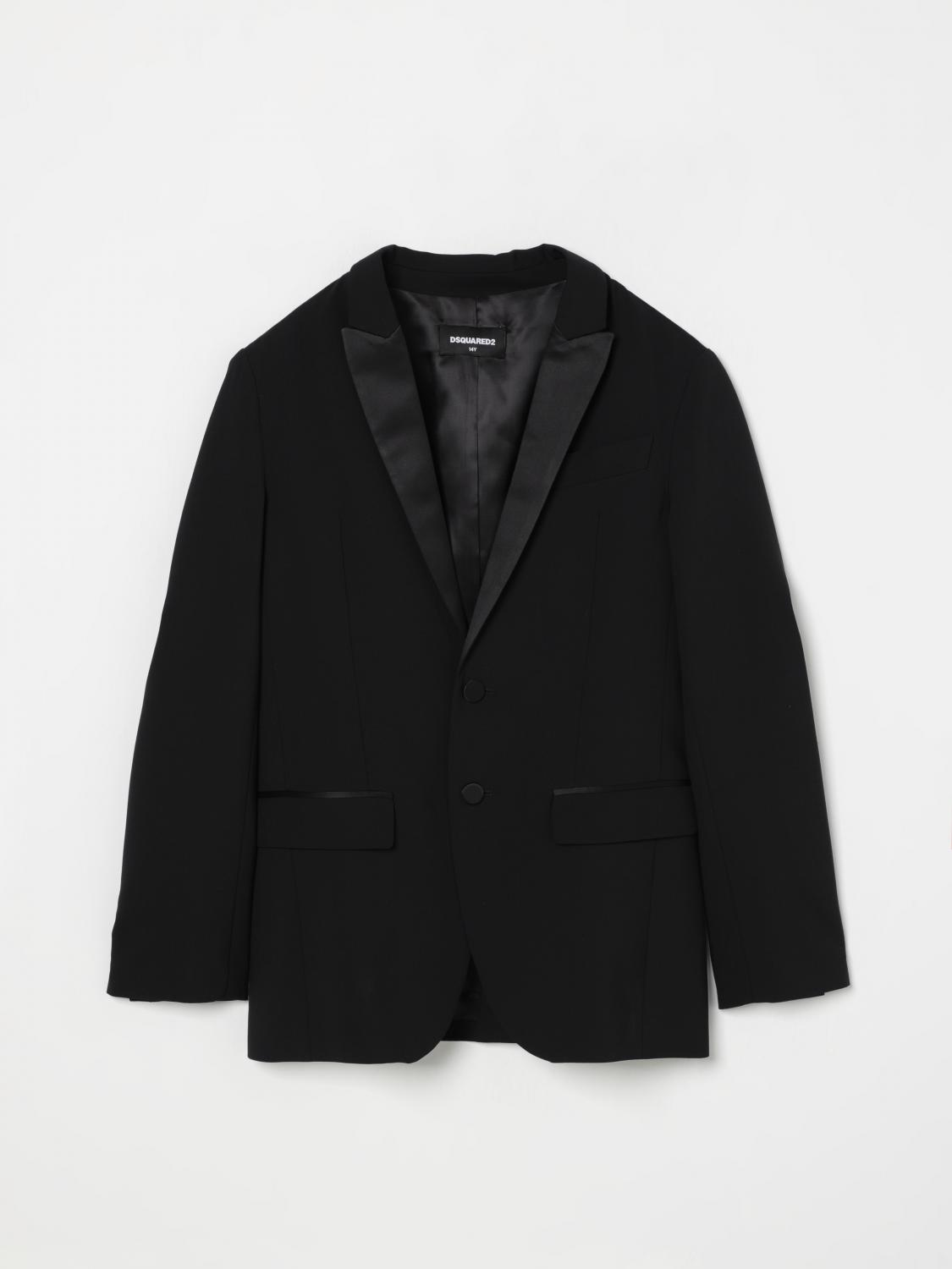 DSQUARED2 BLAZER: Blazer kinder Dsquared2, Schwarz - Img 1