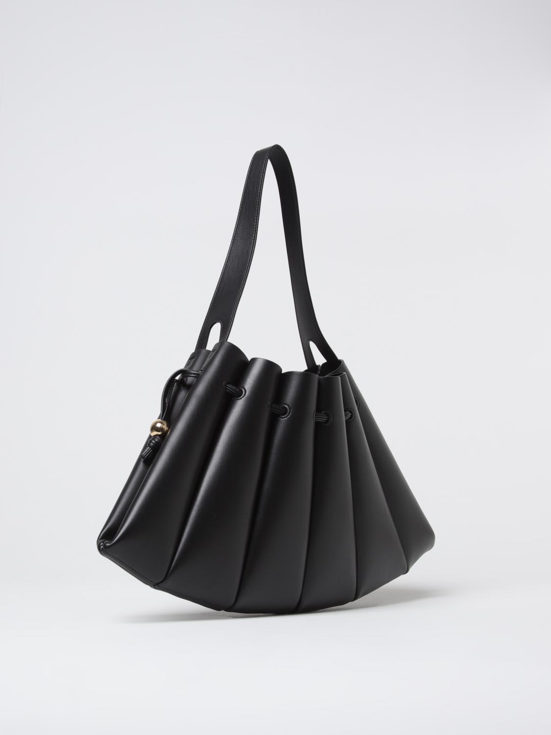 THEMOIRÈ HANDTASCHE: Handtasche damen Themoiré, Schwarz - Img 2