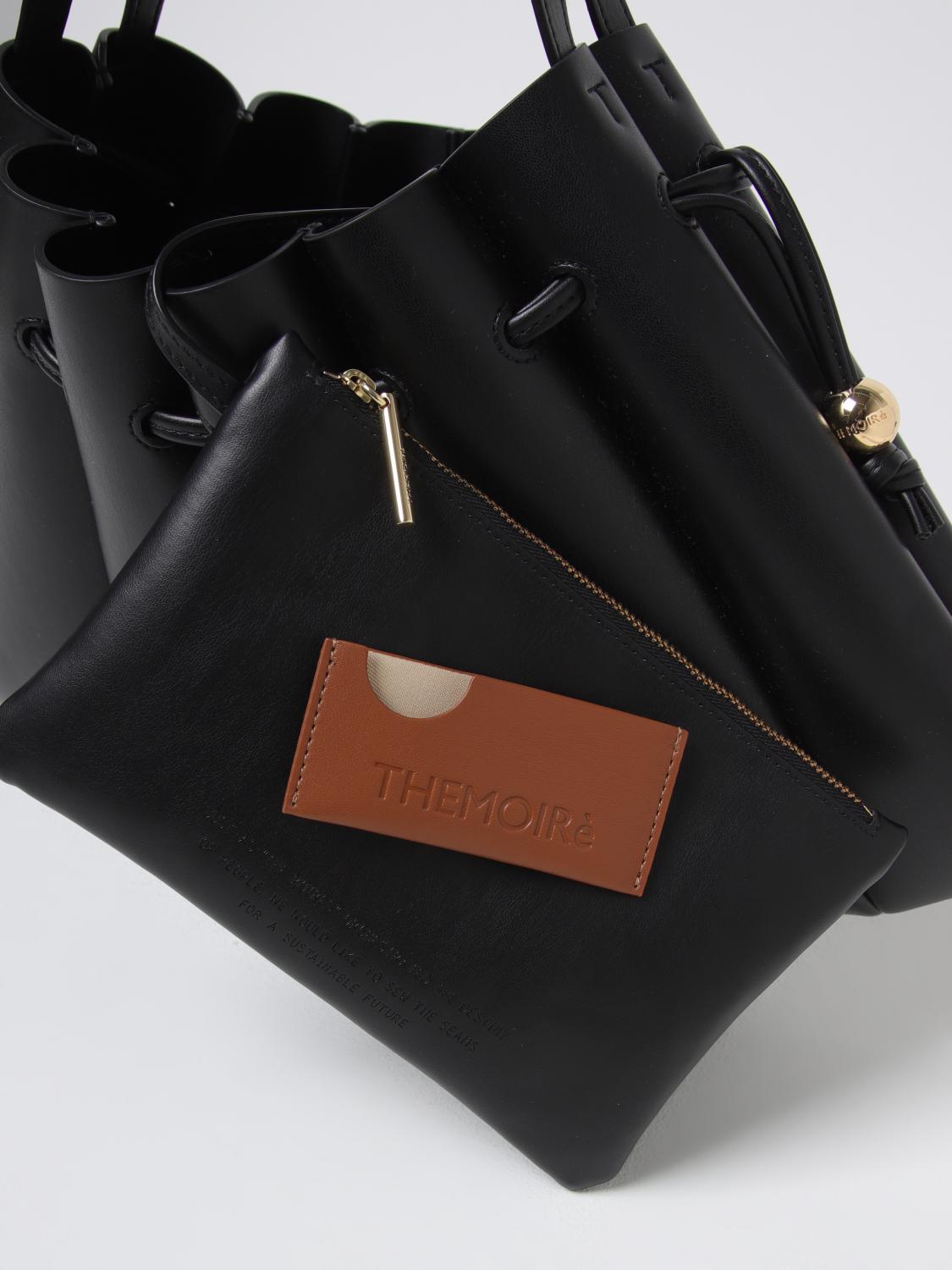 THEMOIRÈ HANDTASCHE: Handtasche damen Themoiré, Schwarz - Img 3
