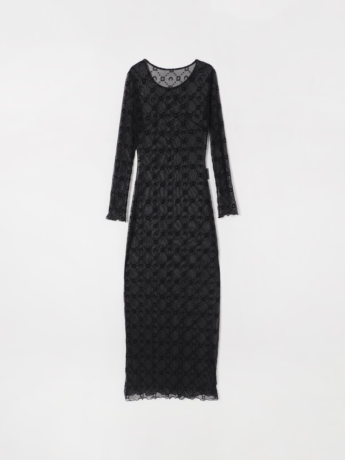 MARINE SERRE VESTIDO: Vestido mujer Marine Serre, Negro - Img 2