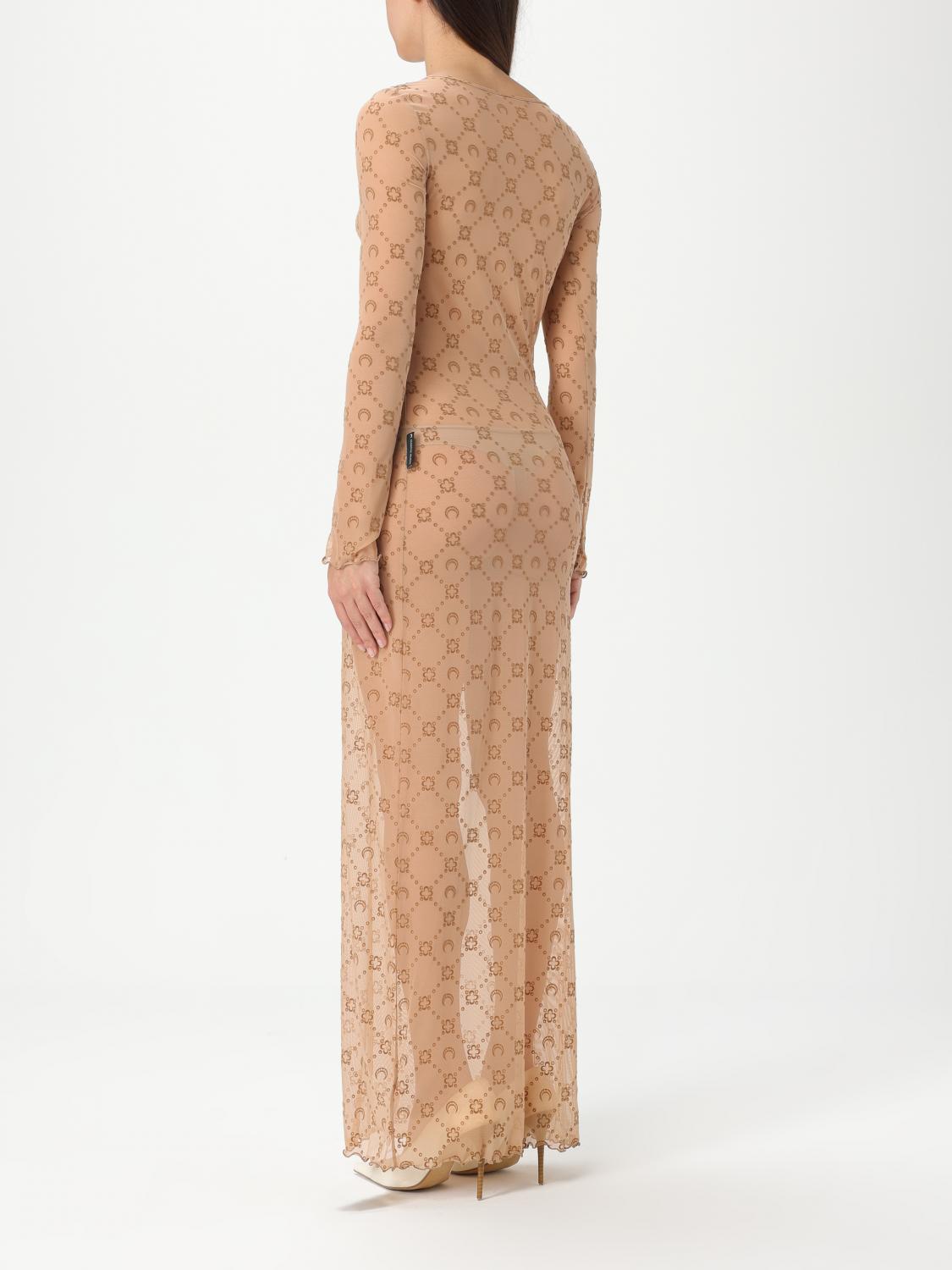 MARINE SERRE VESTIDO: Vestido mujer Marine Serre, Beige - Img 2