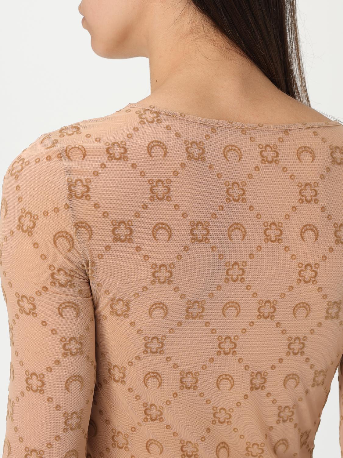 MARINE SERRE VESTIDO: Vestido mujer Marine Serre, Beige - Img 4