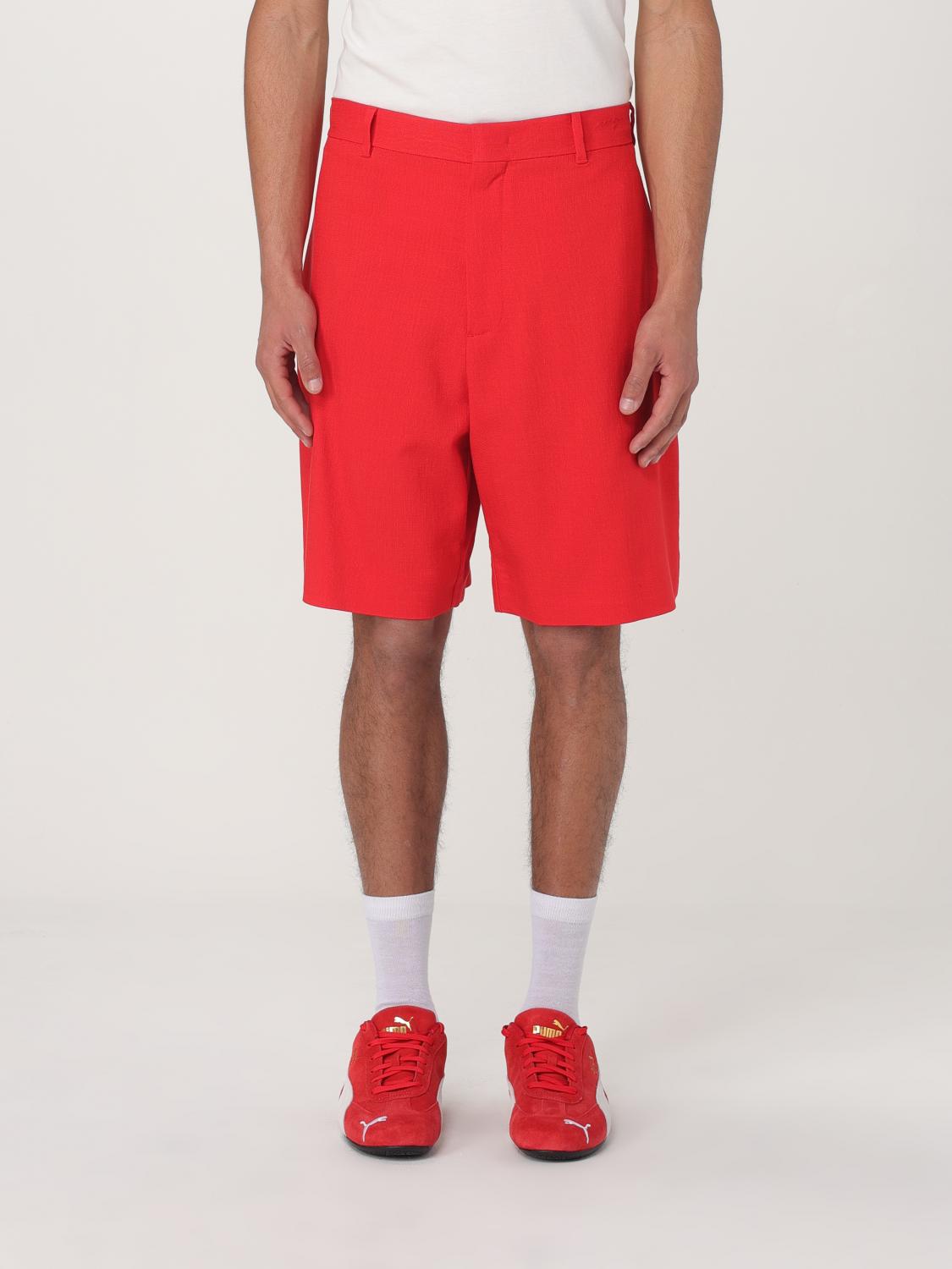 MSGM SHORTS: Short men MSGM, Red - Img 1