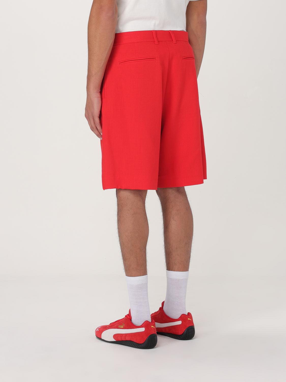 MSGM SHORTS: Short men MSGM, Red - Img 3
