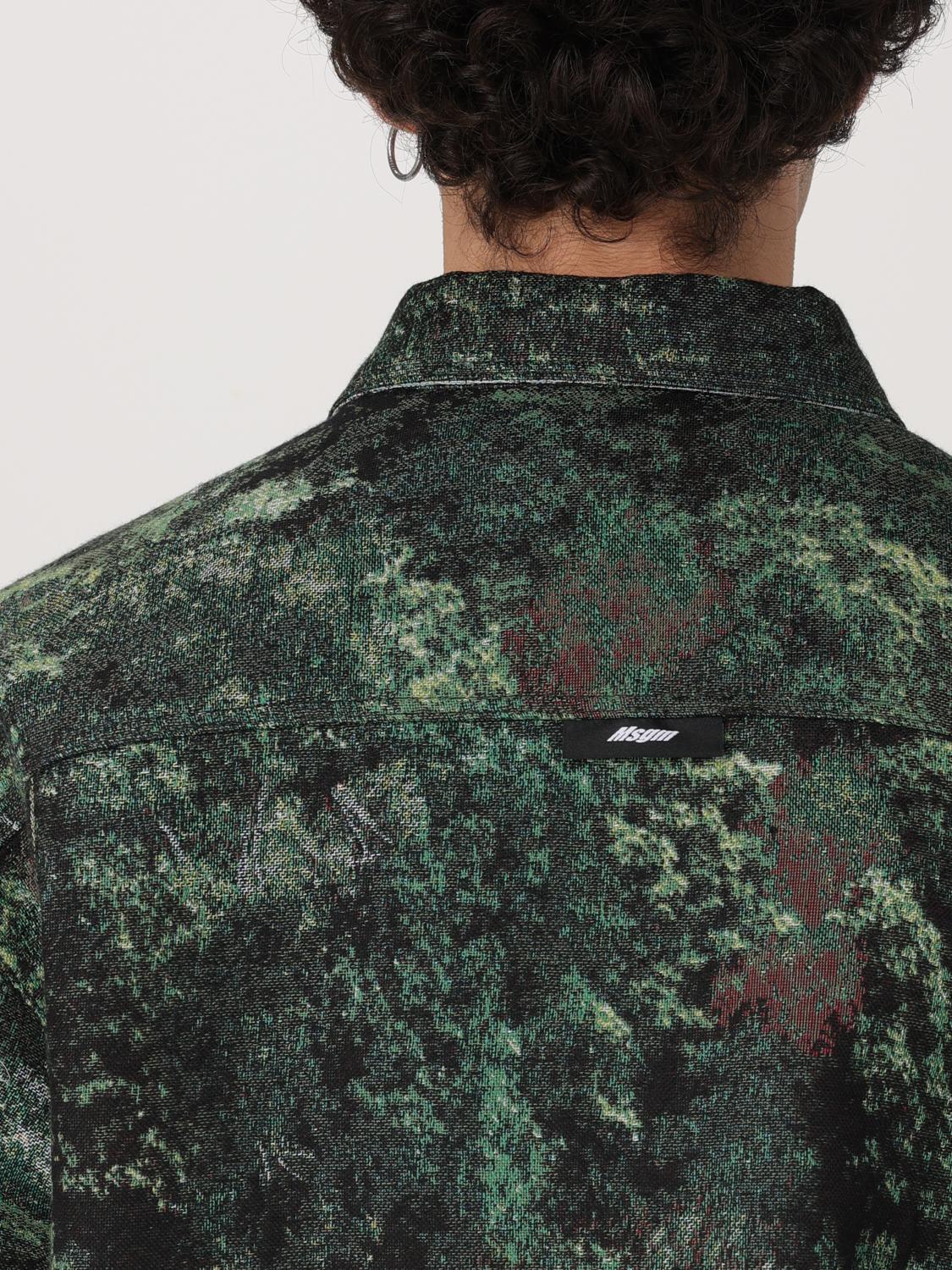 MSGM SHIRT: Shirt men MSGM, Multicolor - Img 5