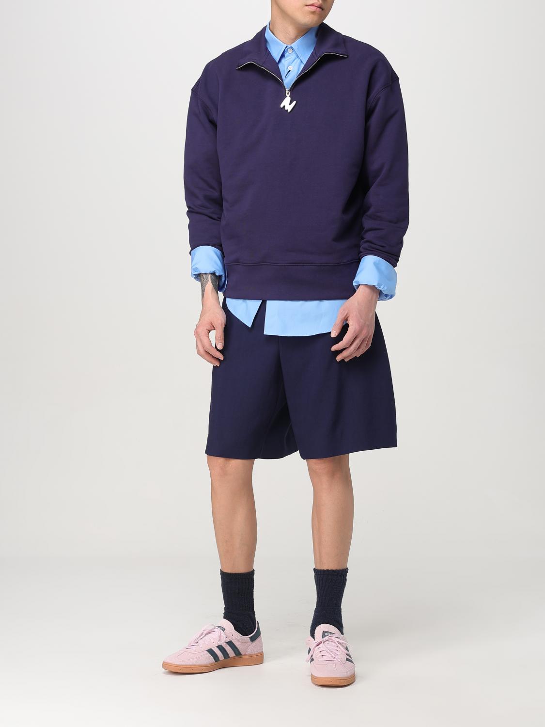 MSGM SWEATSHIRT: Sweater men MSGM, Blue - Img 2