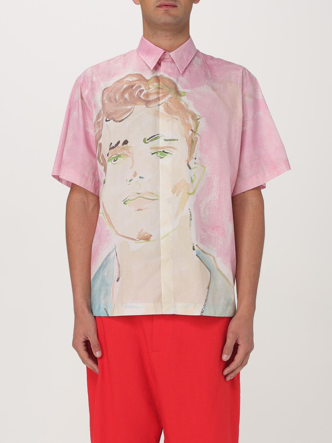 MSGM HEMD: Hemd herren MSGM, Pink - Img 1