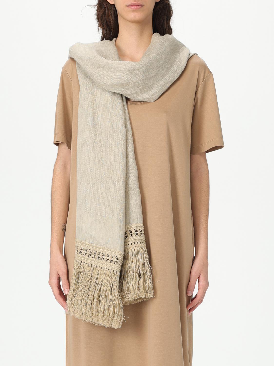 MAX MARA SCIARPA: Stola Max Mara in lino , Corda - Img 2