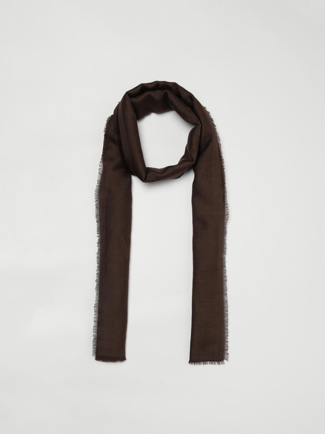 MAX MARA SCHAL: Schal damen Max Mara, Braun - Img 2
