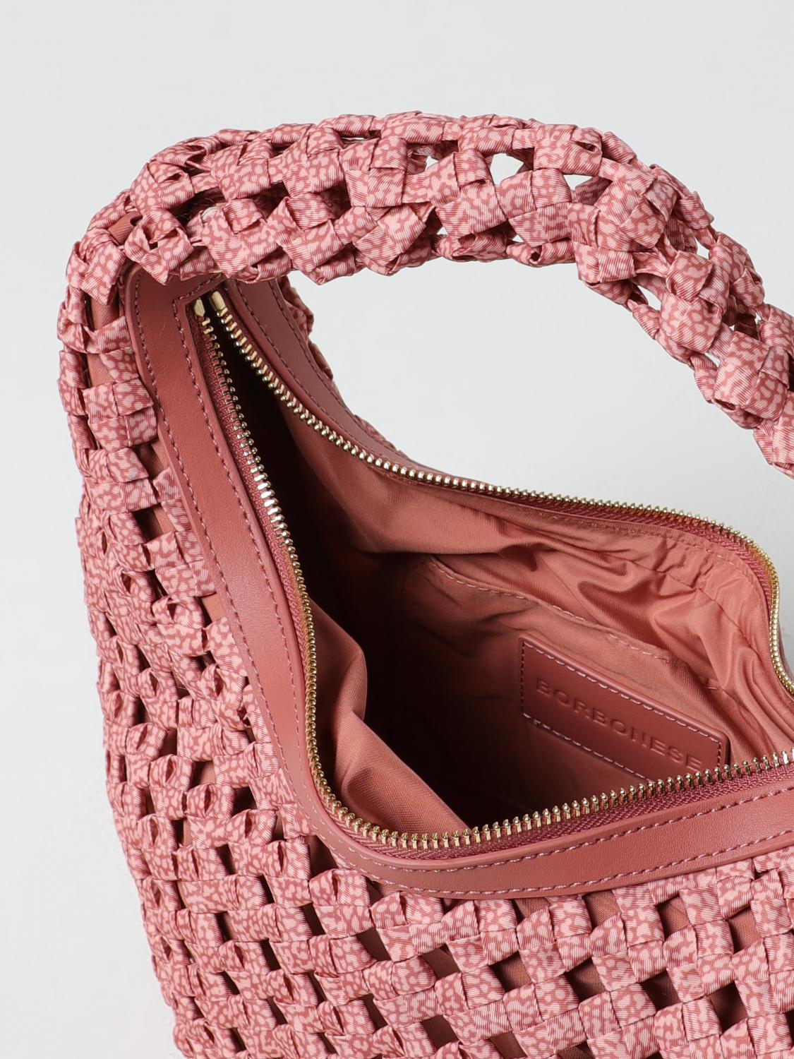 BORBONESE MINITASCHE: Mini-tasche damen Borbonese, Pink - Img 3