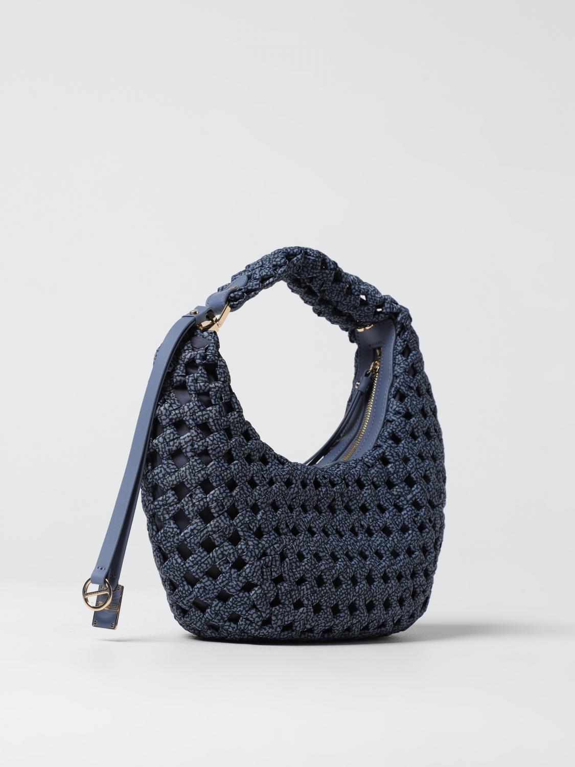 BORBONESE MINITASCHE: Mini-tasche damen Borbonese, Denim - Img 2