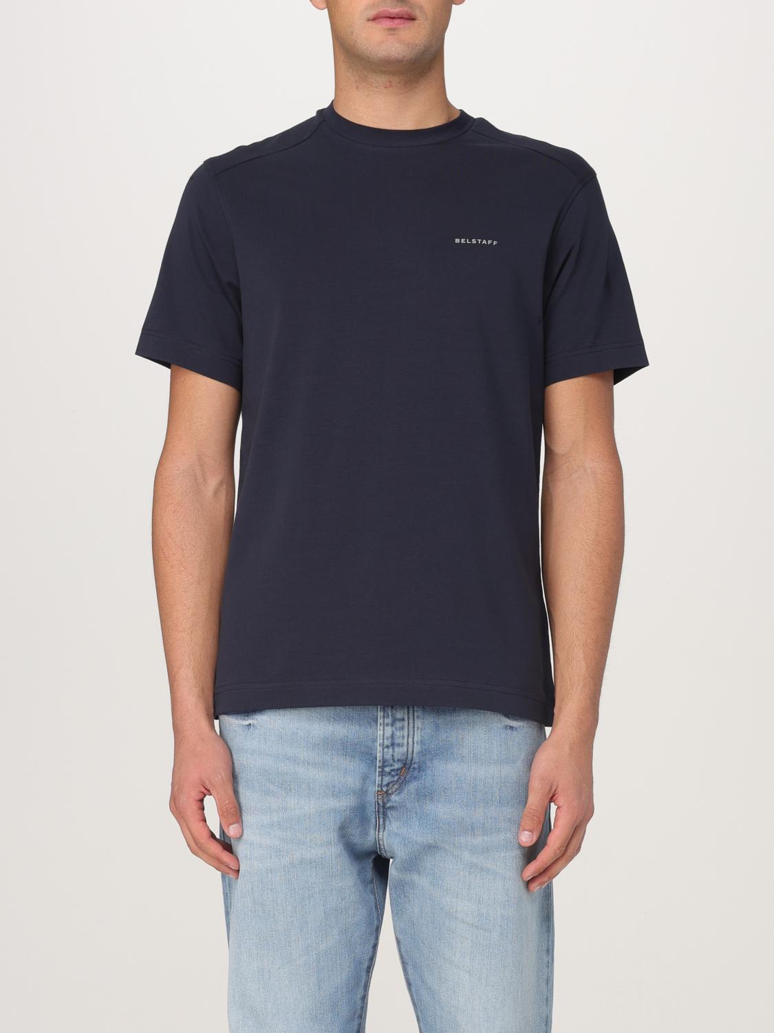 BELSTAFF CAMISETA: Camiseta hombre Belstaff, Azul Oscuro - Img 1