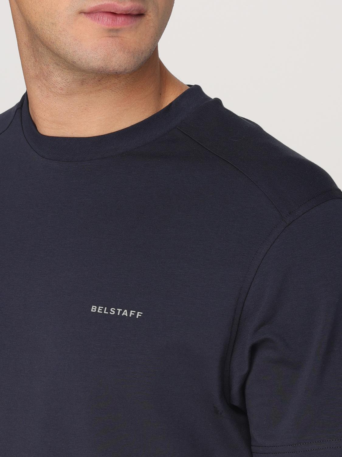 BELSTAFF CAMISETA: Camiseta hombre Belstaff, Azul Oscuro - Img 3
