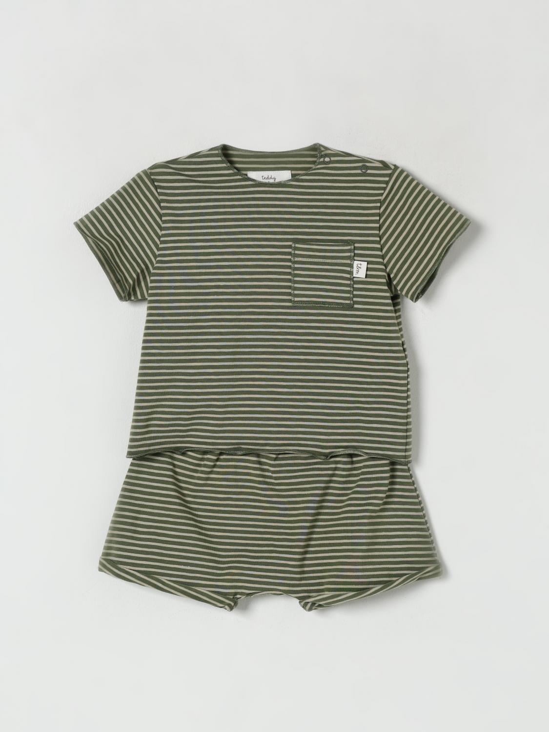 TEDDY & MINOU ENSEMBLE: Ensemble enfant Teddy & Minou, Vert - Img 1