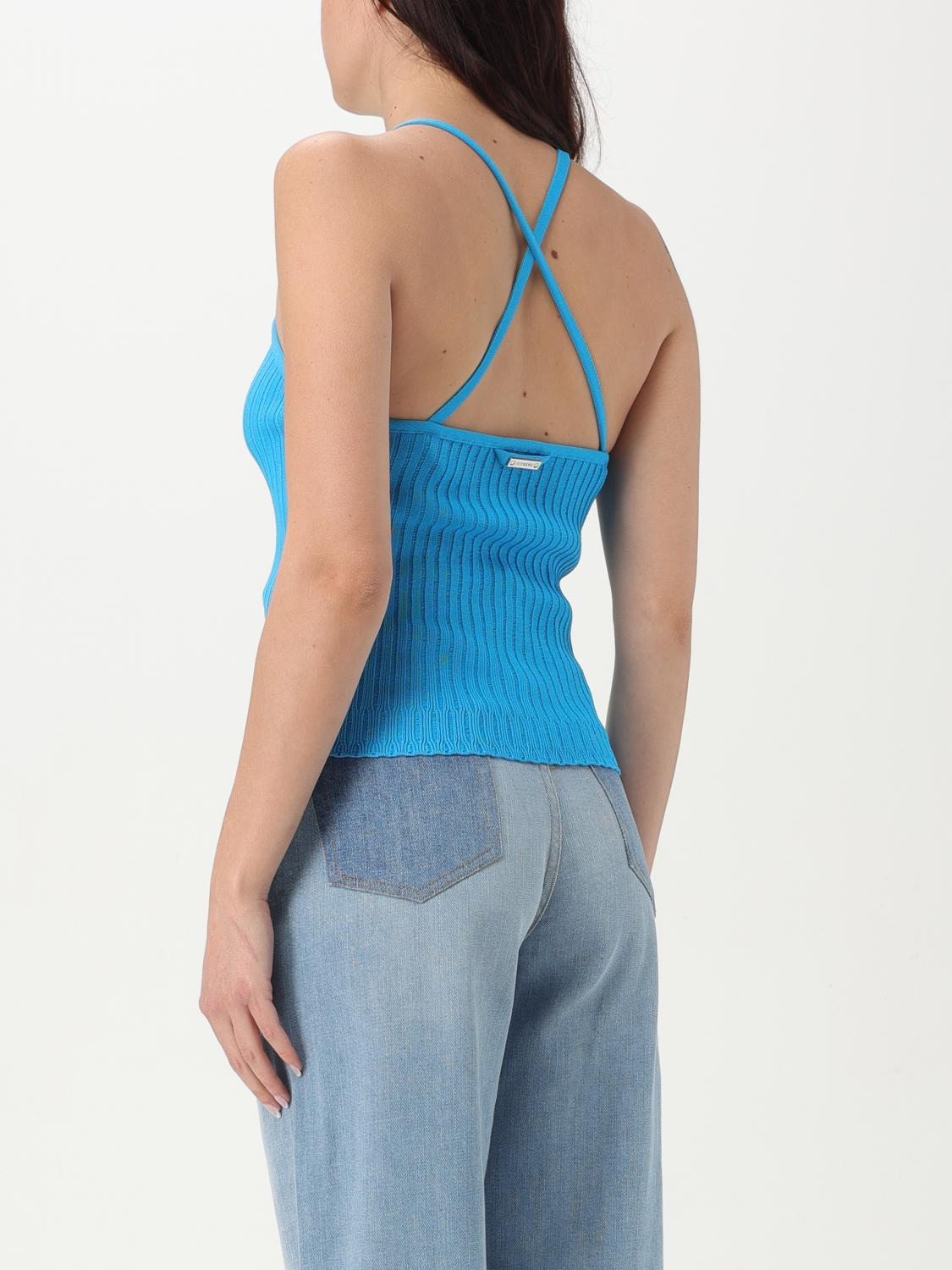 ICEBERG TOP: Camiseta mujer Iceberg, Turquesa - Img 2