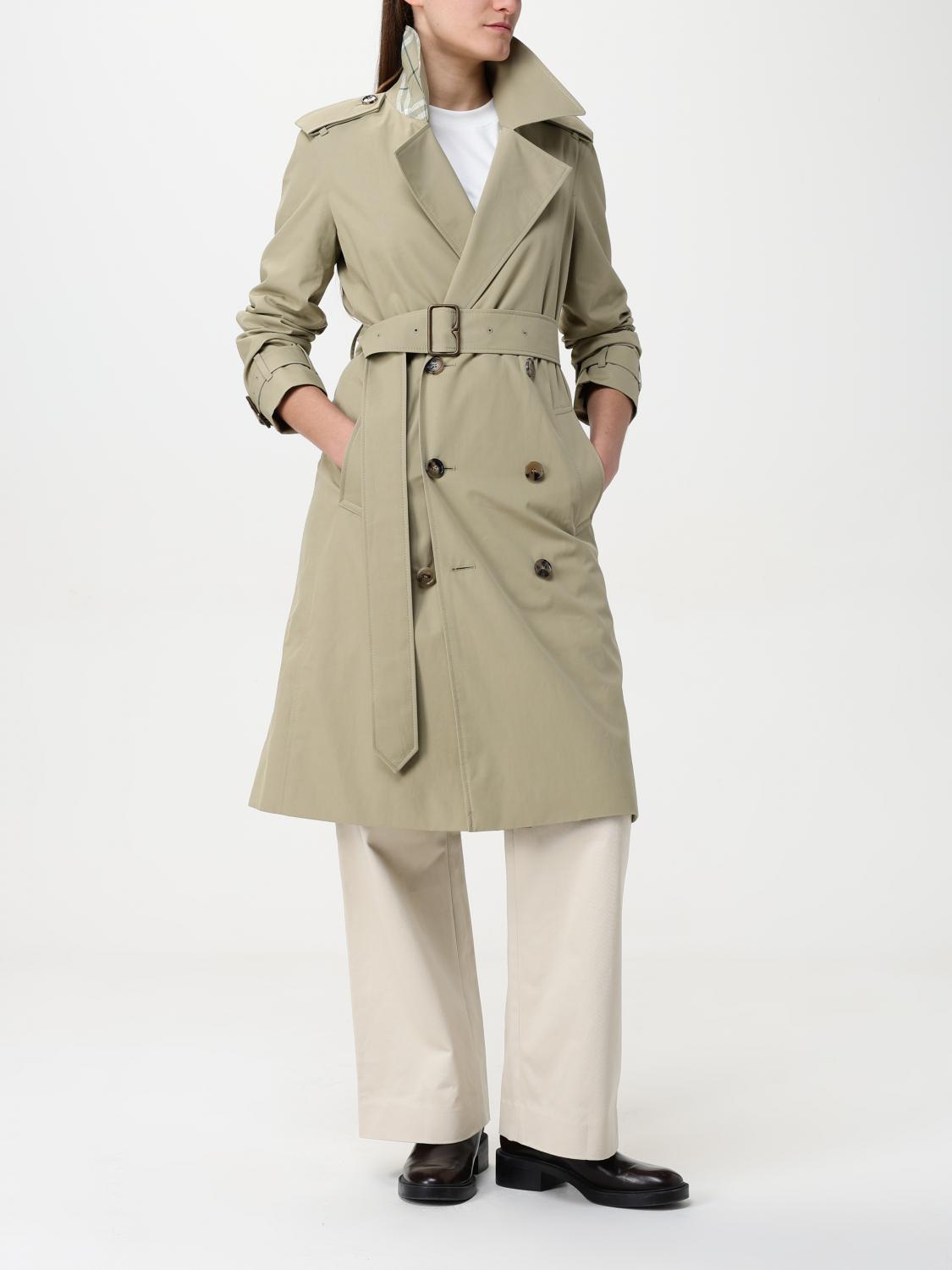 BURBERRY CHAQUETA: Sobretodo mujer Burberry, Beige - Img 2