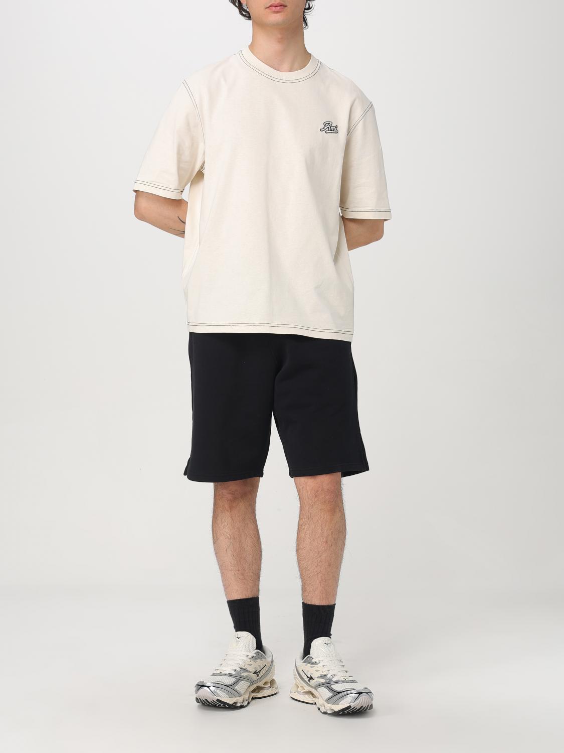 AMI PARIS SHORTS: Short men Ami Paris, Black - Img 2