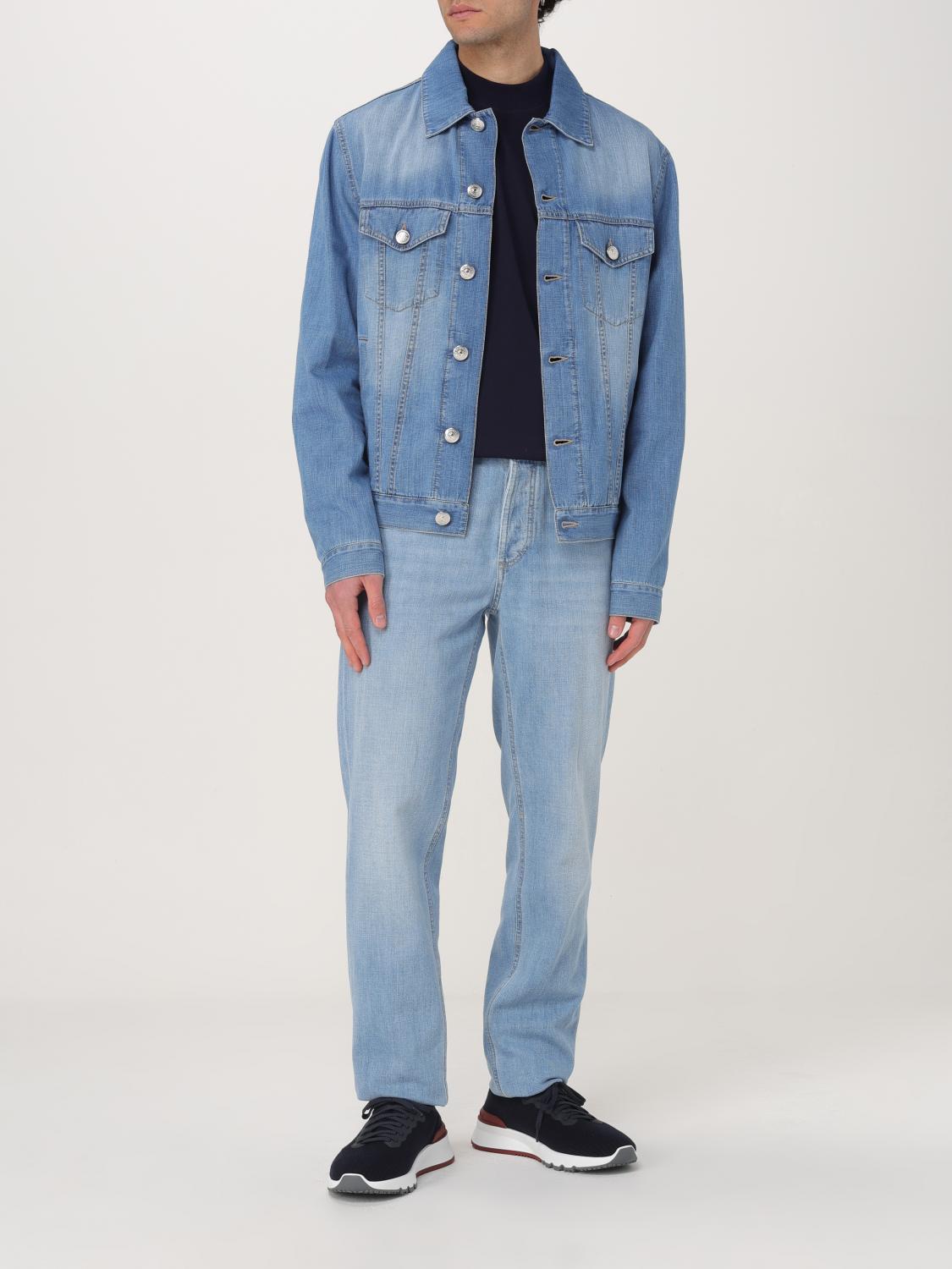 BRUNELLO CUCINELLI JACKET: Jacket men Brunello Cucinelli, Blue - Img 2