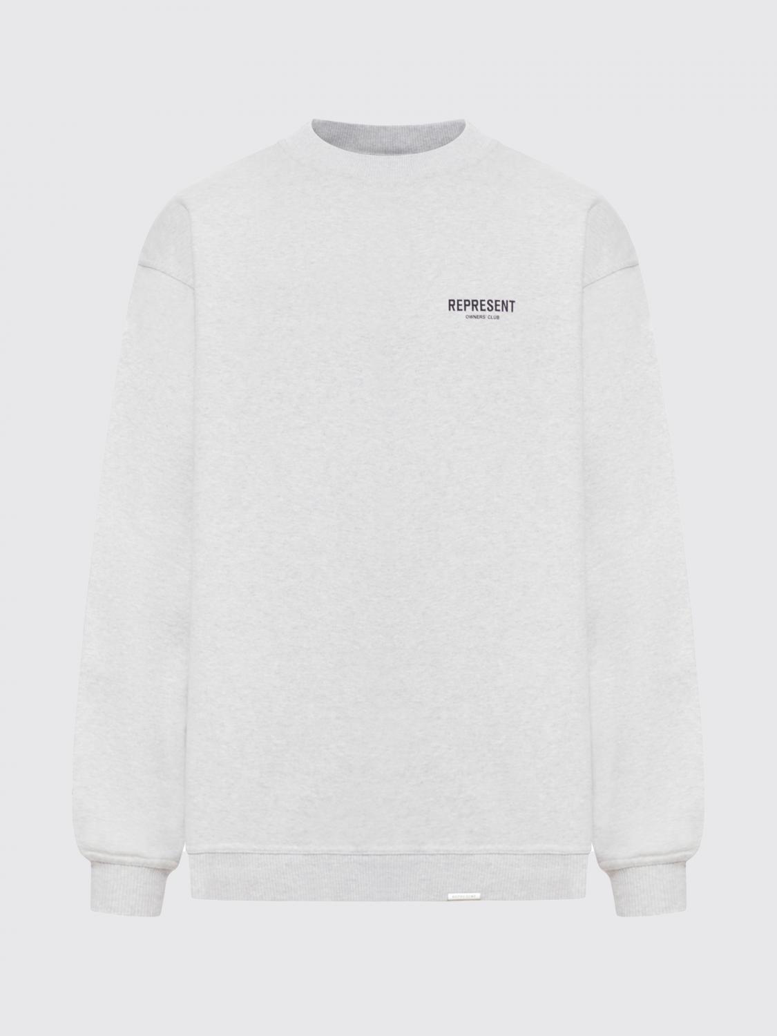 REPRESENT SWEATSHIRT: Sweatshirt men Represent, Grey - Img 1