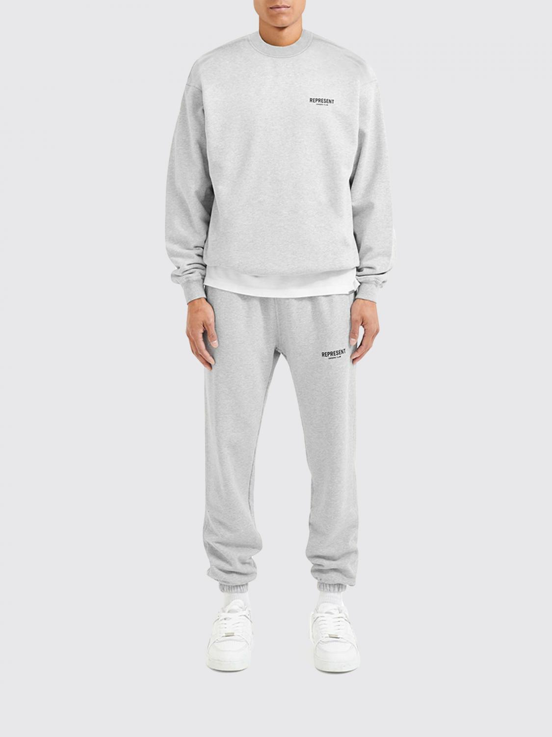 REPRESENT SWEATSHIRT: Sweatshirt men Represent, Grey - Img 2