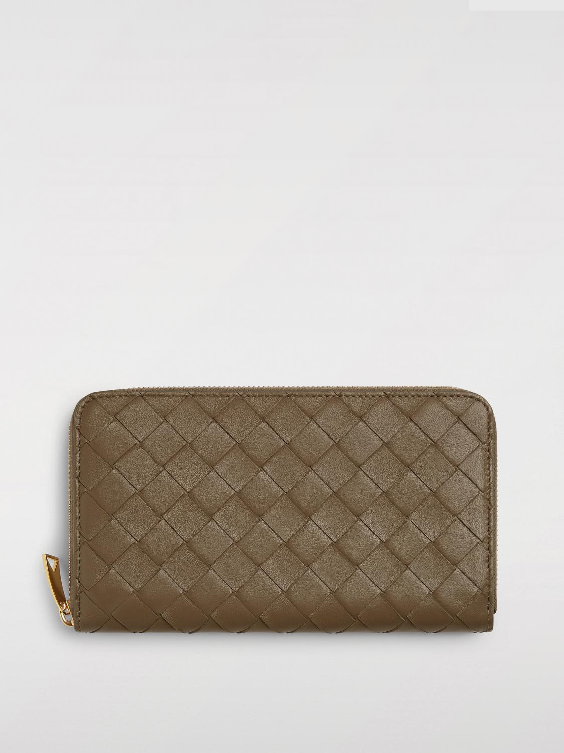 BOTTEGA VENETA WALLET: Wallet woman Bottega Veneta, Brown - Img 1
