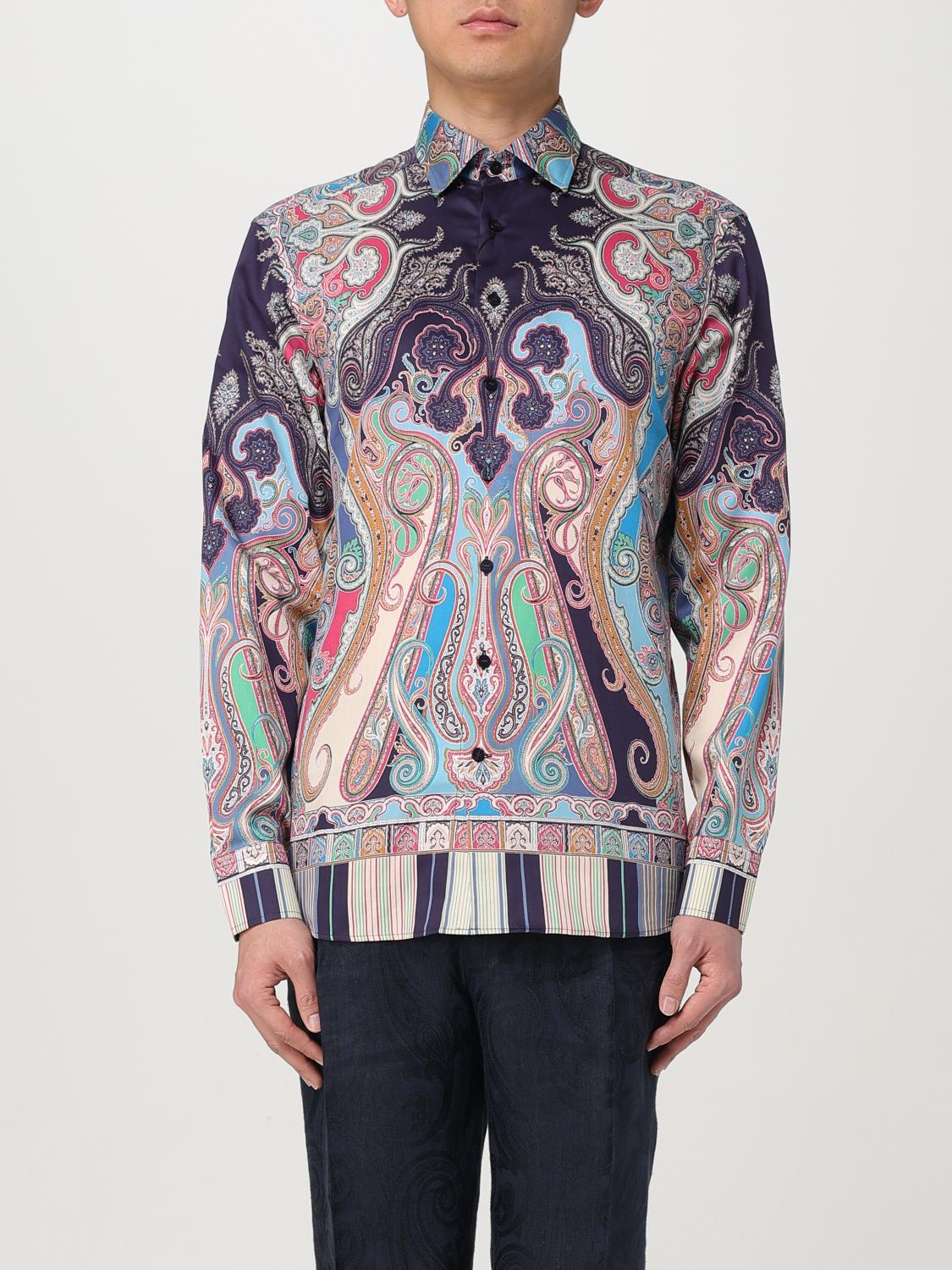 ETRO CAMISA: Camisa hombre Etro, Fantasía - Img 1