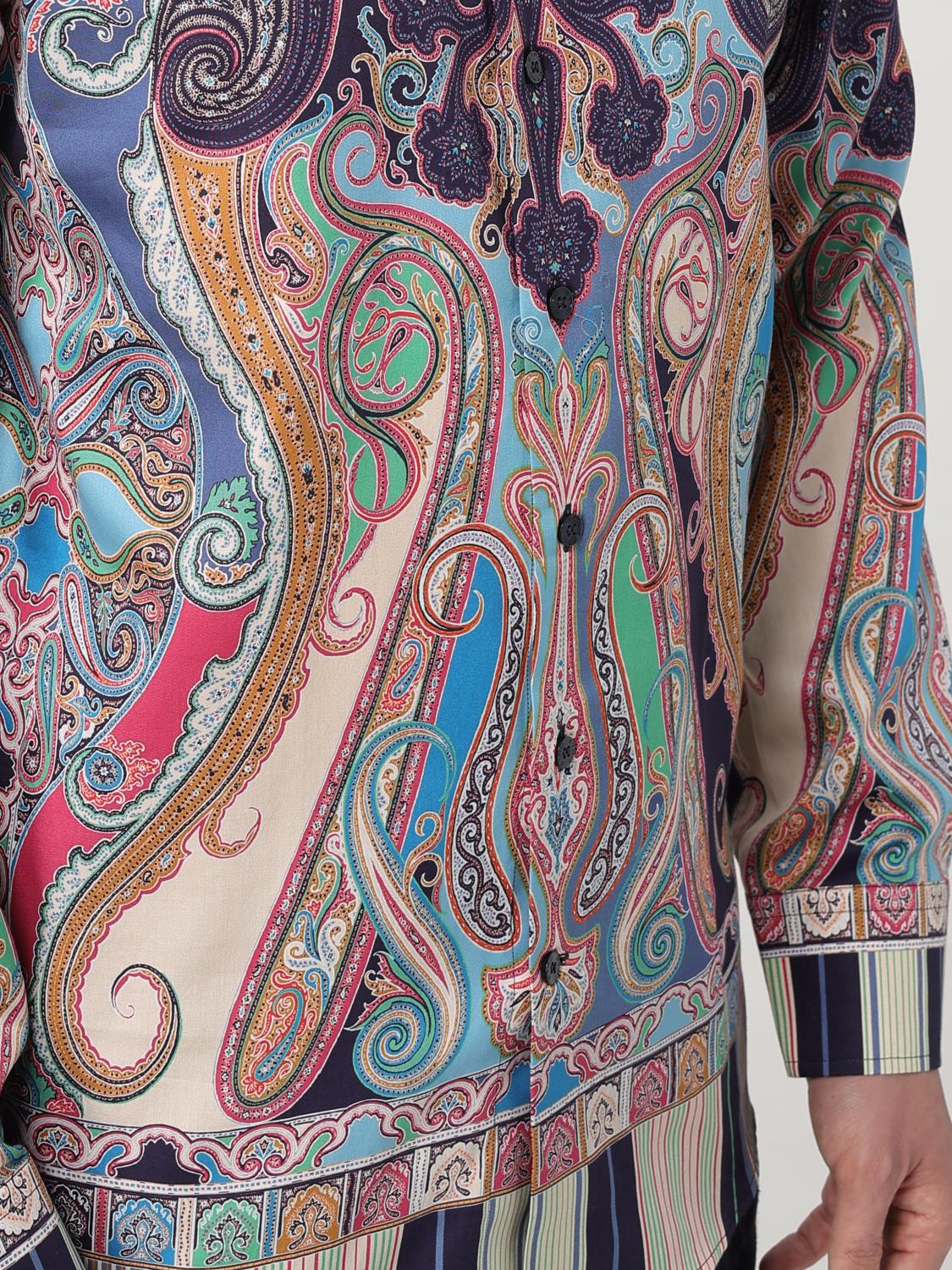 ETRO CAMISA: Camisa hombre Etro, Fantasía - Img 5