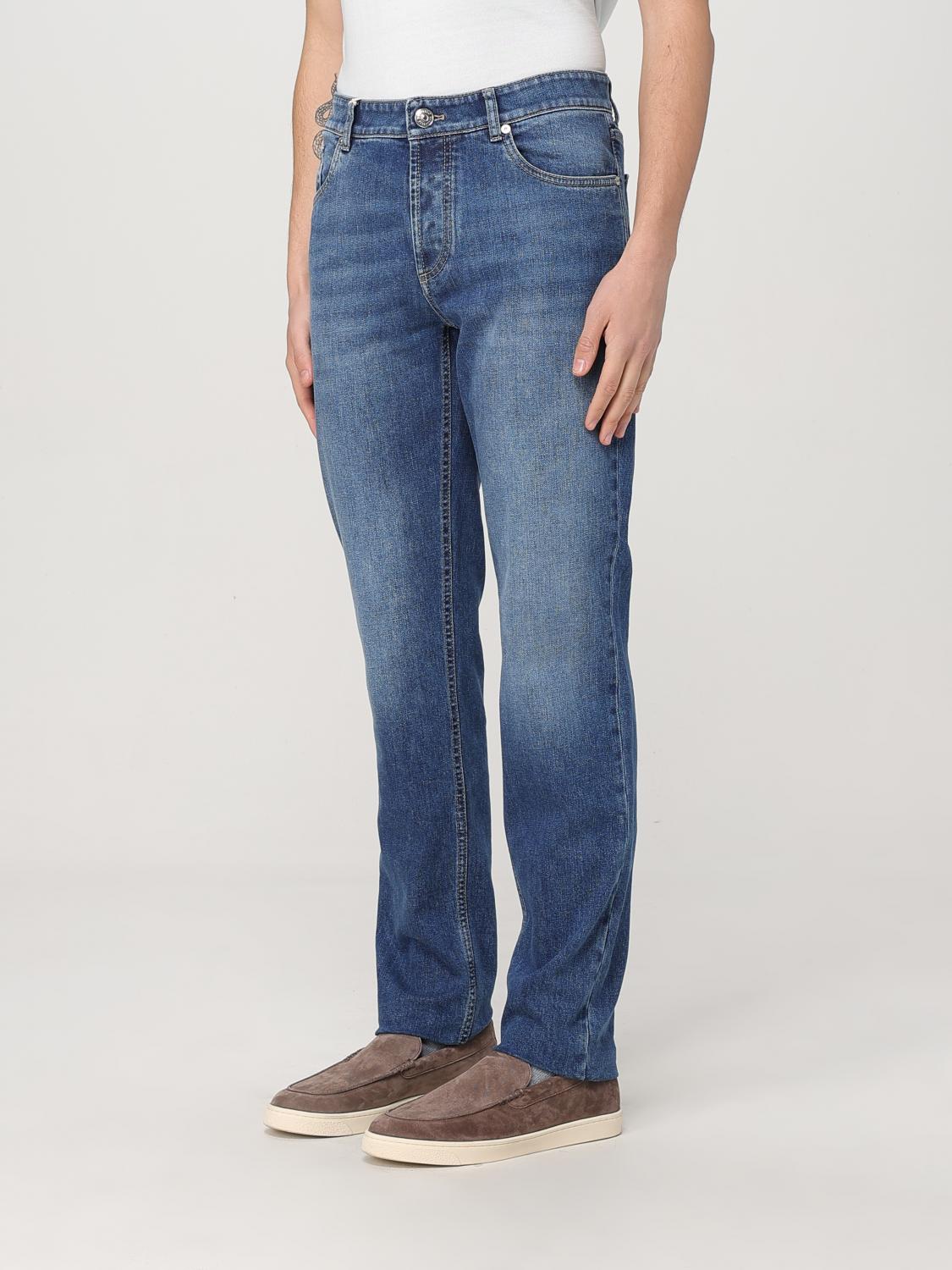 BRUNELLO CUCINELLI JEANS: Jeans casual Brunello Cucinelli in denim , Blue - Img 4