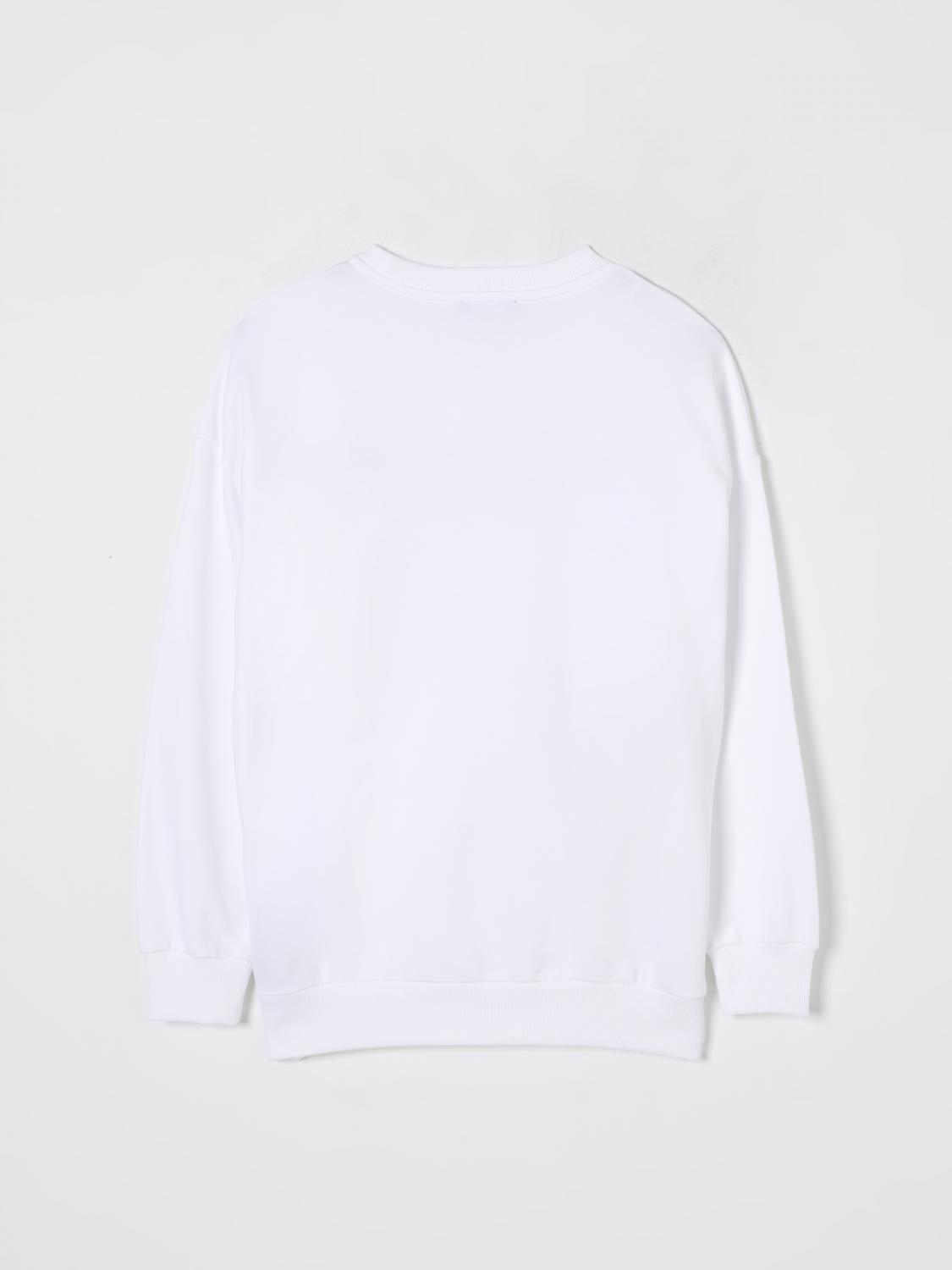 BALMAIN PULLOVER: Pullover kinder Balmain, Weiß - Img 2