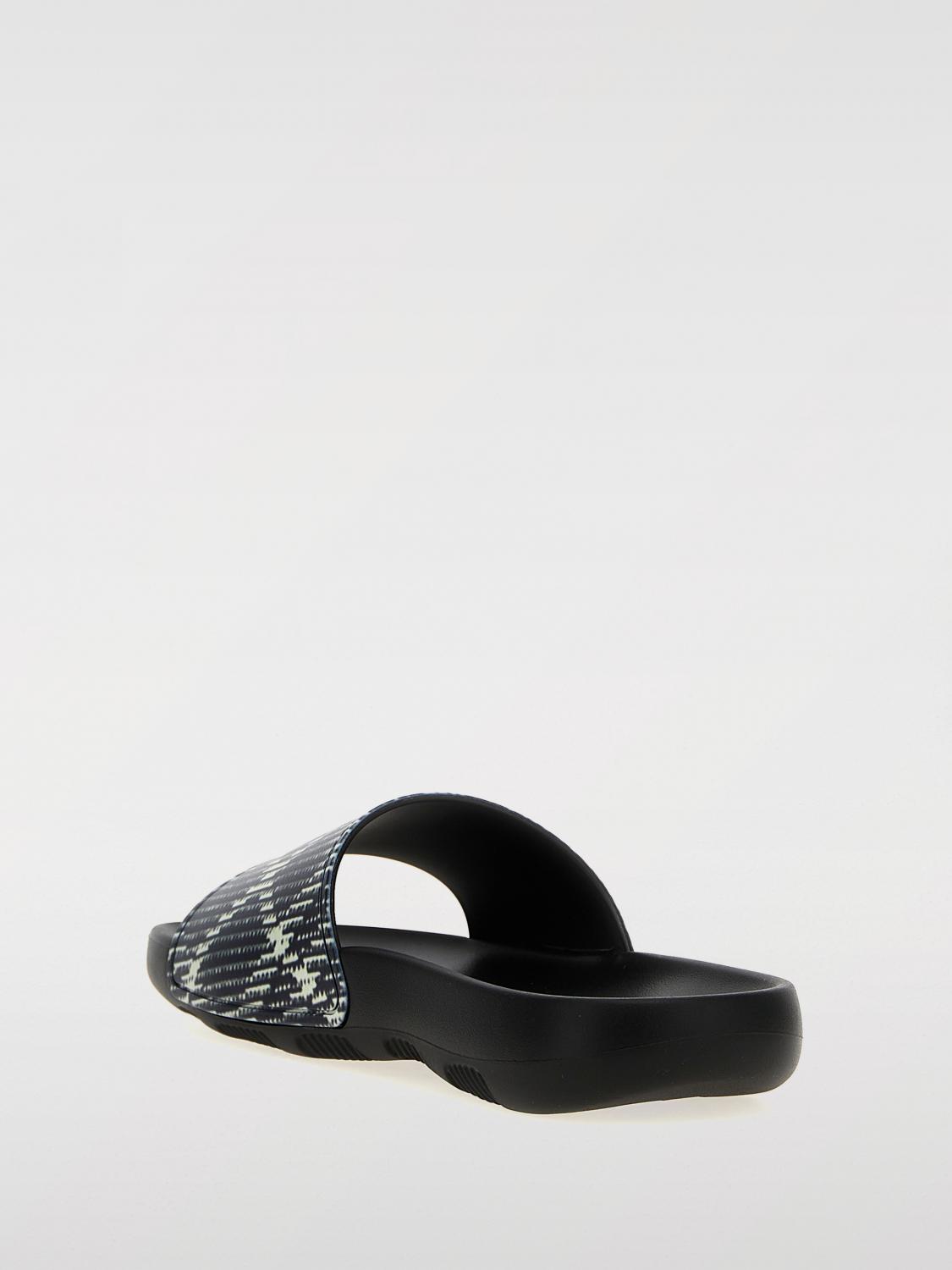 BURBERRY SANDALS: Sandals men Burberry, Multicolor - Img 3
