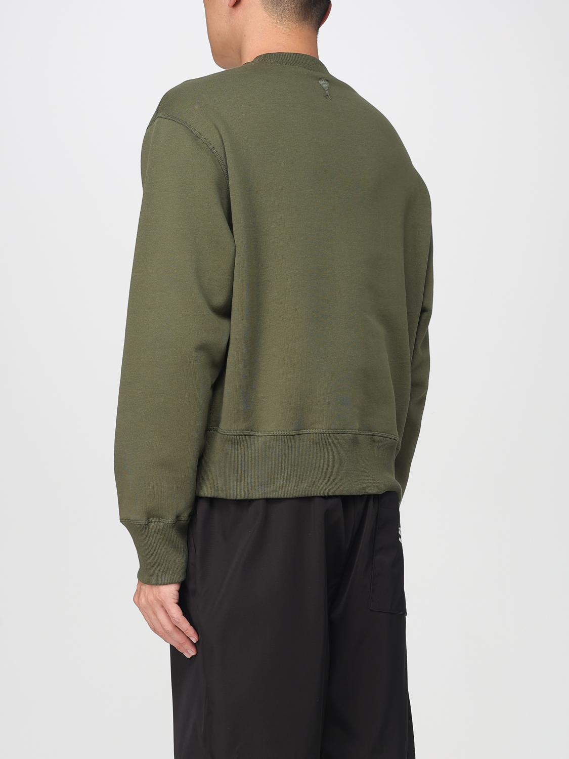 AMI PARIS SUDADERA: Sudadera hombre Ami Paris, Verde - Img 3