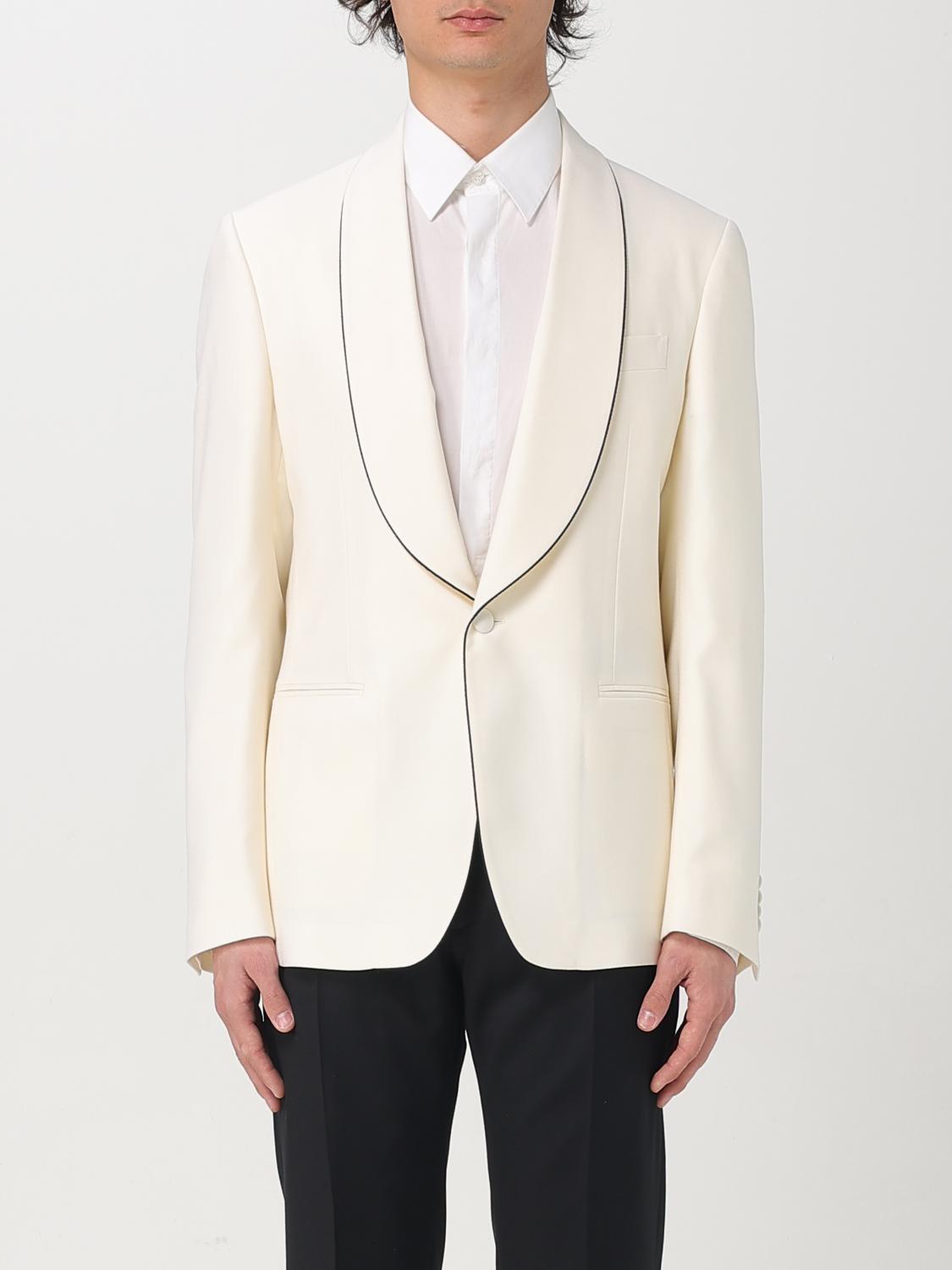 LARDINI JACKET: Jacket men Lardini, White - Img 1