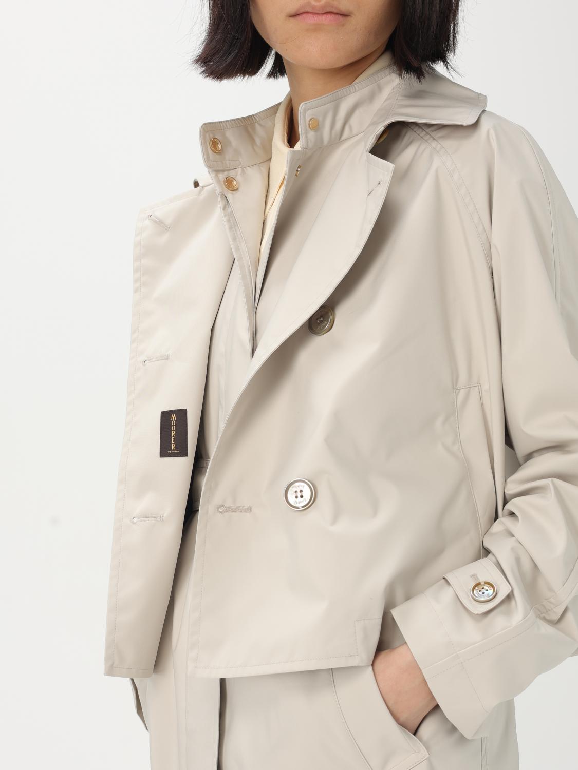 MOORER JACKET: Jacket woman Moorer, Cream - Img 4