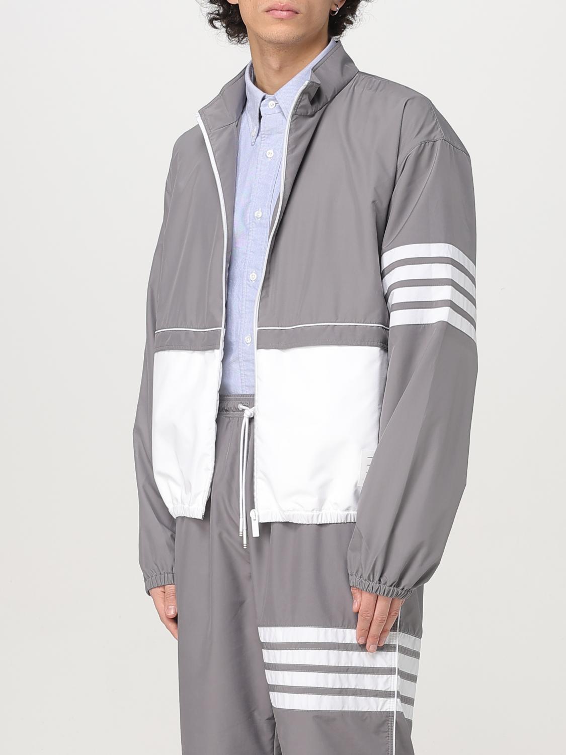 THOM BROWNE JACKET: Jacket men Thom Browne, Grey - Img 4