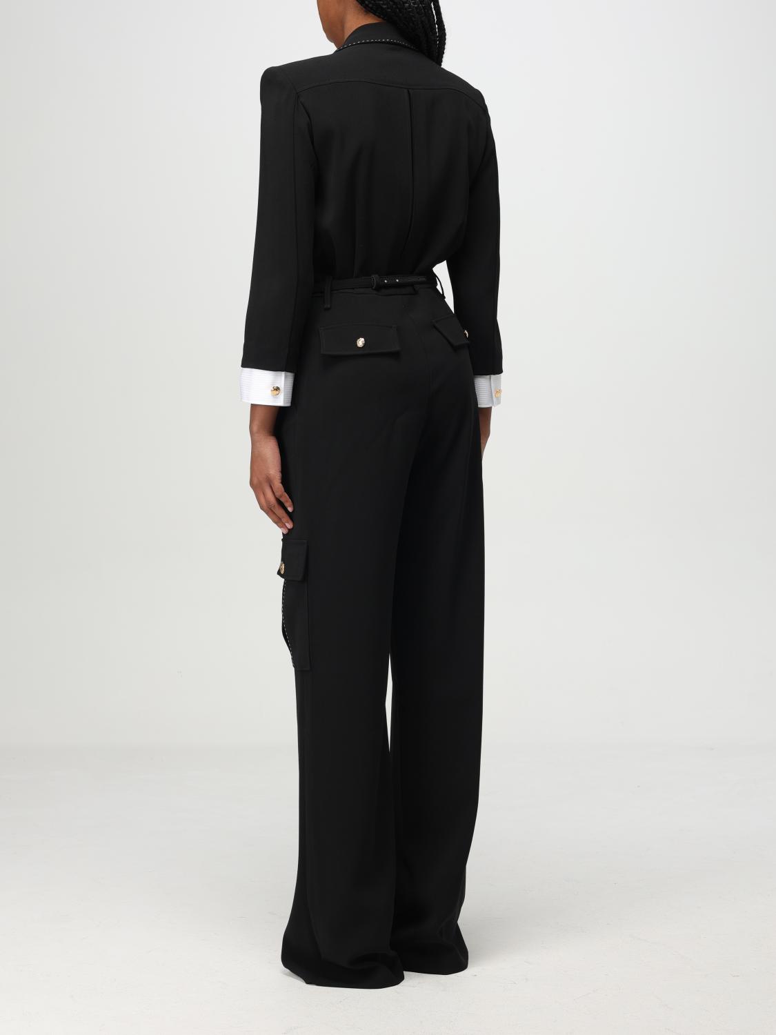 ELISABETTA FRANCHI MONO: Vestido mujer Elisabetta Franchi, Negro - Img 2