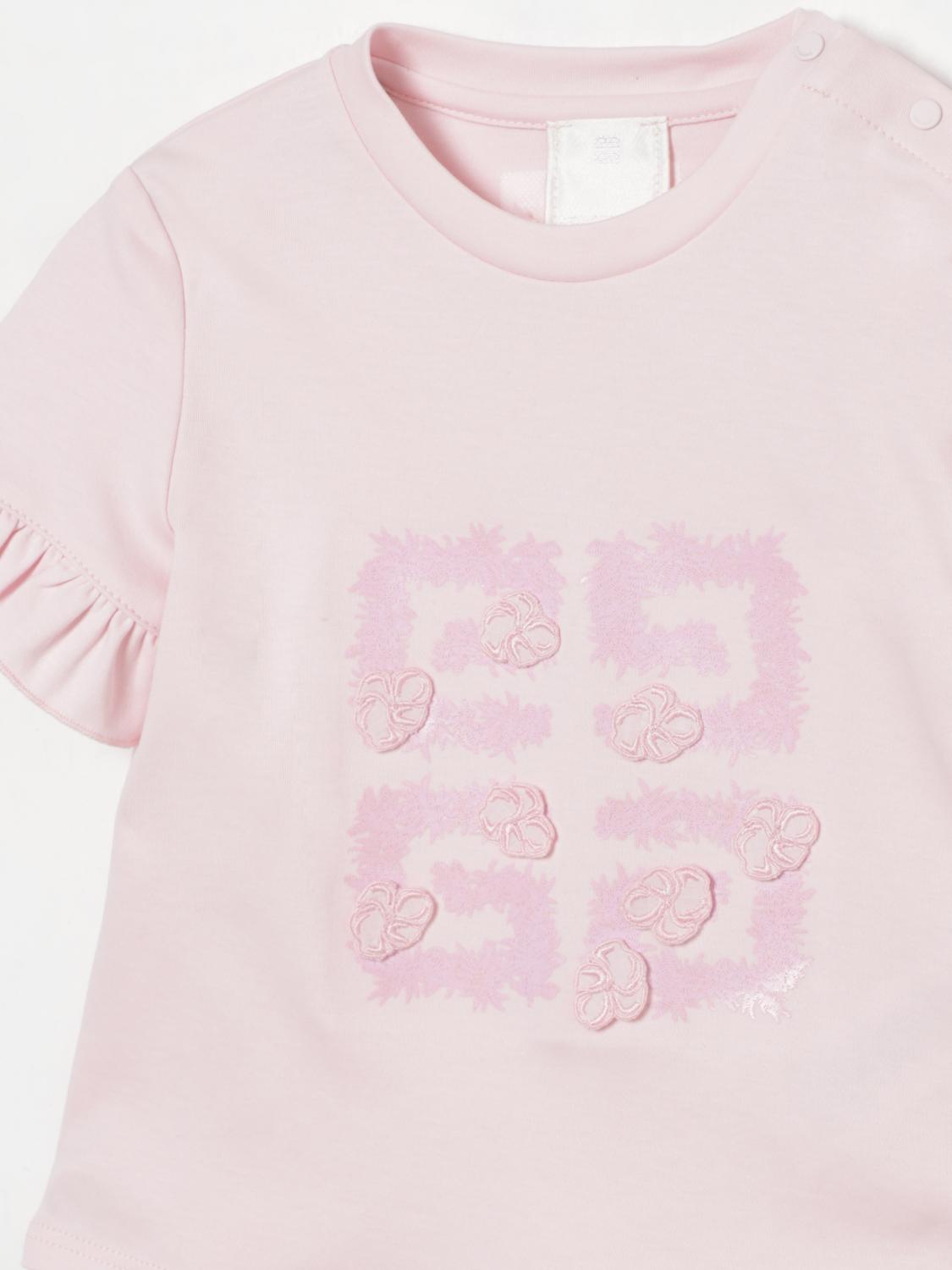 GIVENCHY T-SHIRT: T-shirt kids Givenchy, Pink - Img 3