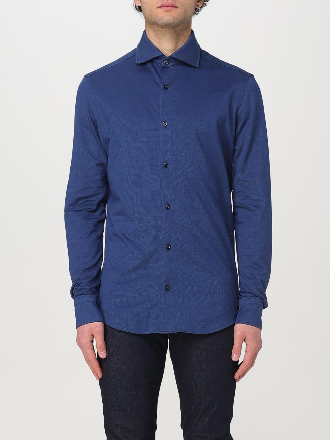 PAUL & SHARK CAMICIA: Camicia Paul & Shark in cotone , Blue - Img 1