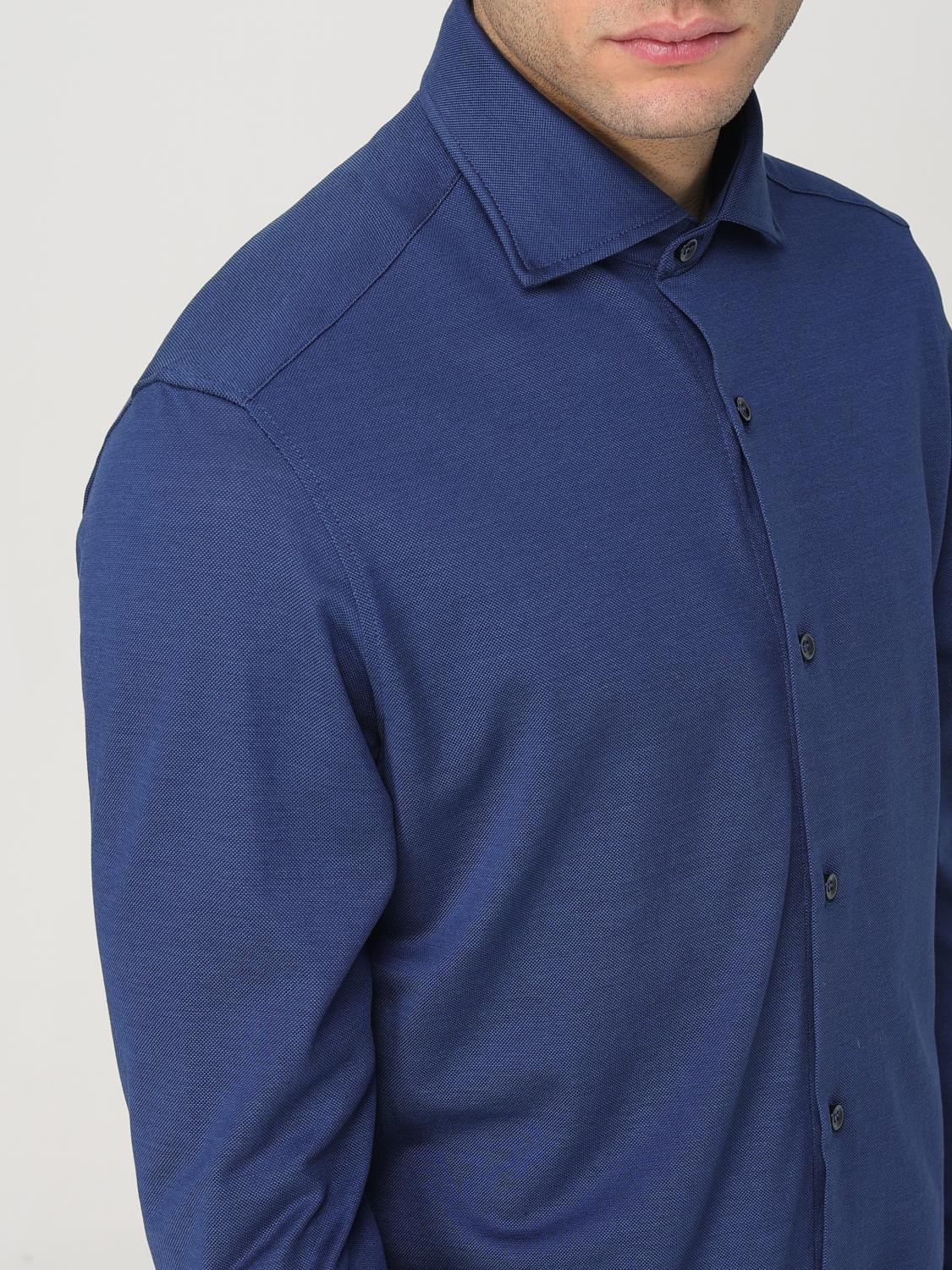 PAUL & SHARK CAMICIA: Camicia Paul & Shark in cotone , Blue - Img 3